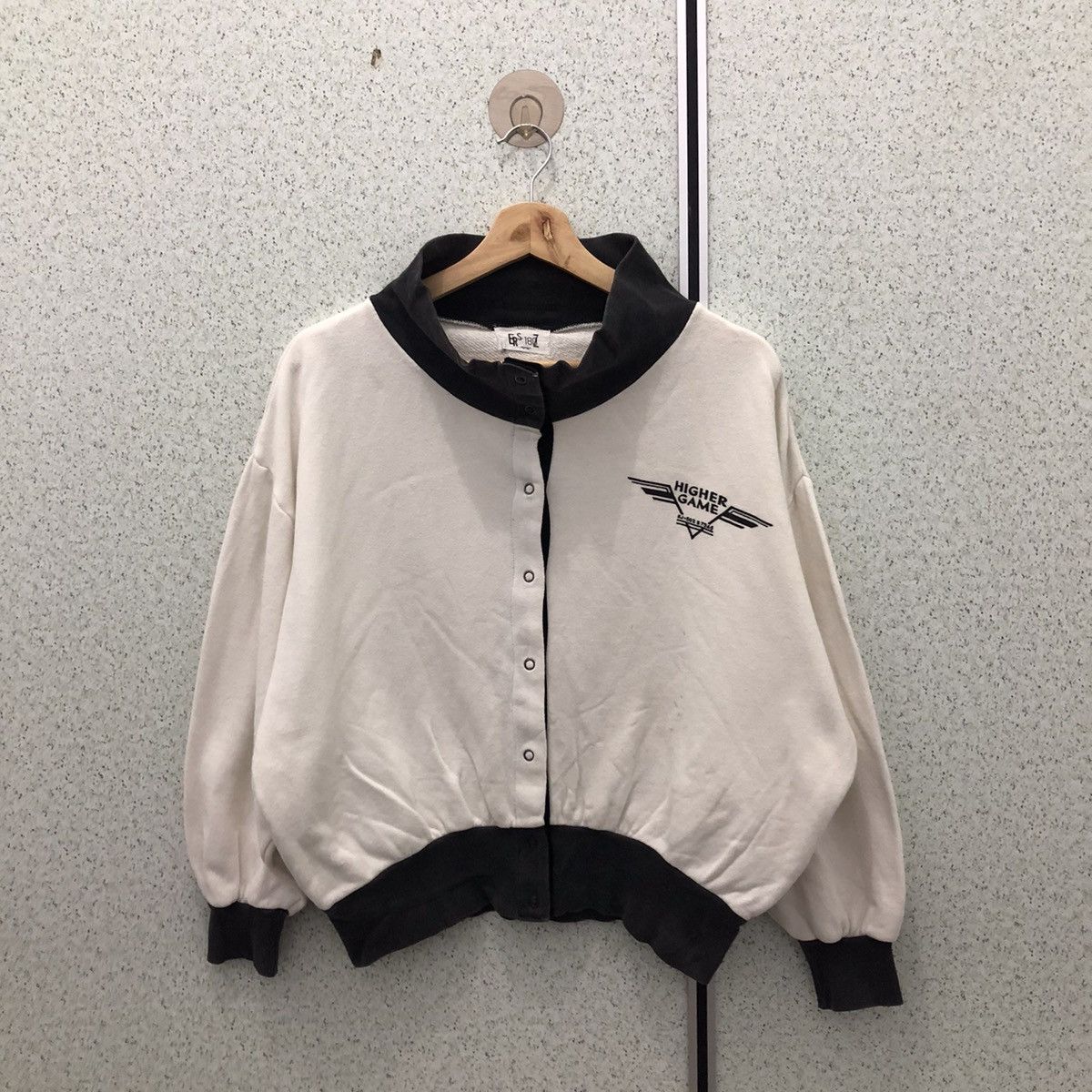 Japanese Brand VINTAGE CROPPED JACKET HIGHER GAME RARE DESIGN Size US M / EU 48-50 / 2 - 1 Thumbnail