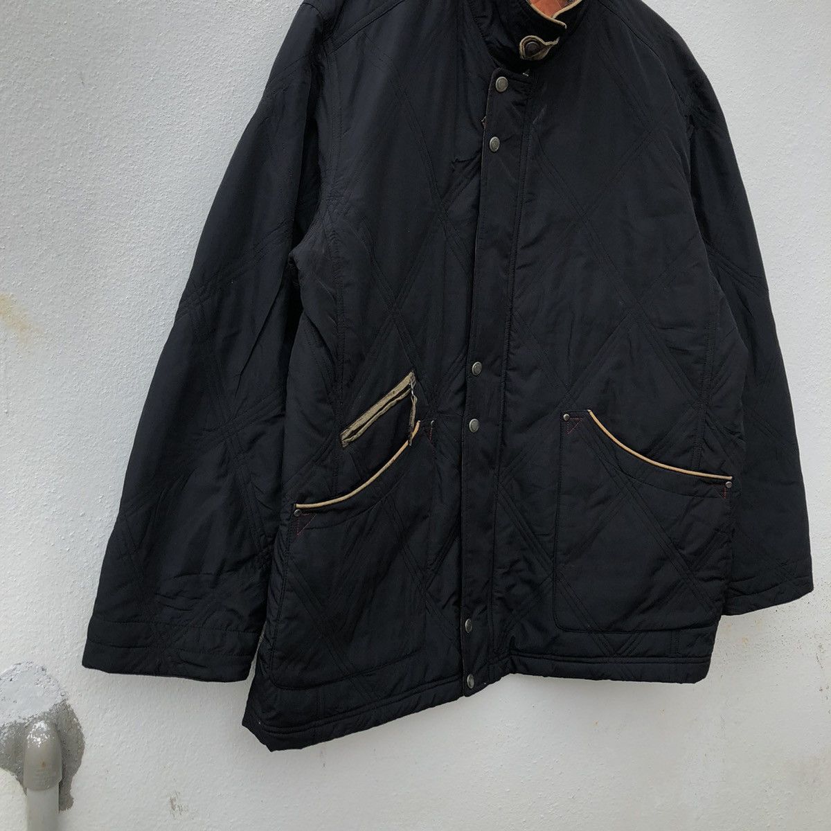 Japanese Brand RARE MILITARY DESIGN COMMING MAN BLAND QUILTED JACKET Size US L / EU 52-54 / 3 - 6 Thumbnail
