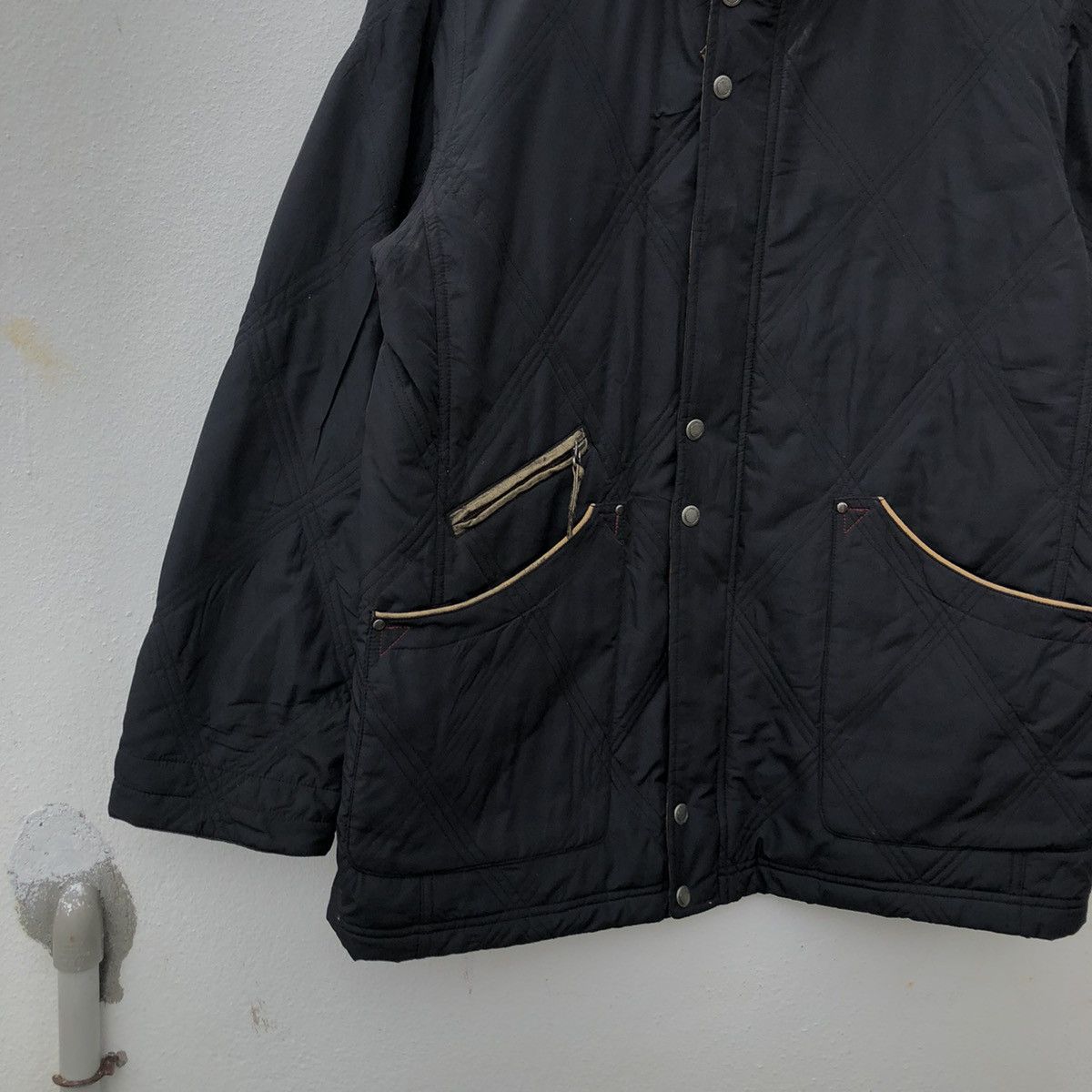 Japanese Brand RARE MILITARY DESIGN COMMING MAN BLAND QUILTED JACKET Size US L / EU 52-54 / 3 - 4 Thumbnail