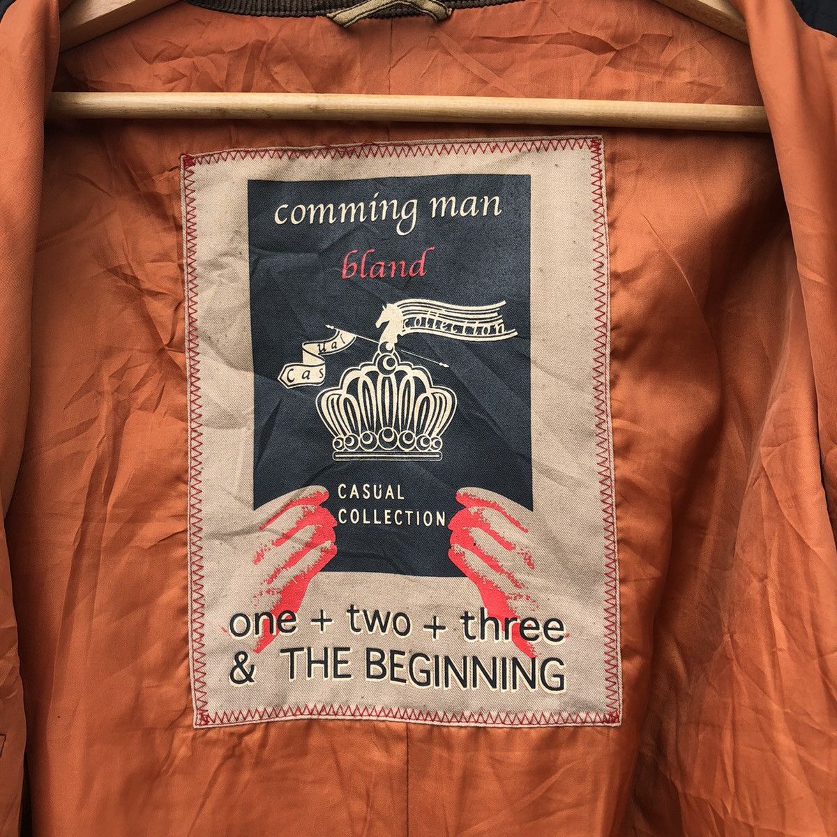 Japanese Brand RARE MILITARY DESIGN COMMING MAN BLAND QUILTED JACKET Size US L / EU 52-54 / 3 - 12 Thumbnail