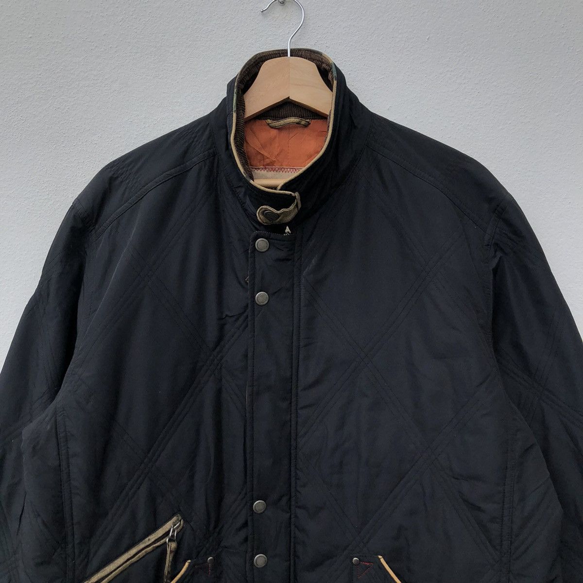 Japanese Brand RARE MILITARY DESIGN COMMING MAN BLAND QUILTED JACKET Size US L / EU 52-54 / 3 - 5 Thumbnail