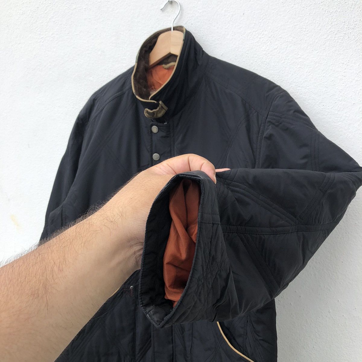Japanese Brand RARE MILITARY DESIGN COMMING MAN BLAND QUILTED JACKET Size US L / EU 52-54 / 3 - 8 Thumbnail