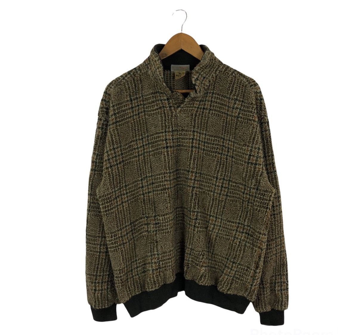 Japanese Brand VARSITY JACKET REVE JAPAN TOKYO HERRINGBONE WOOL Size US L / EU 52-54 / 3 - 1 Thumbnail