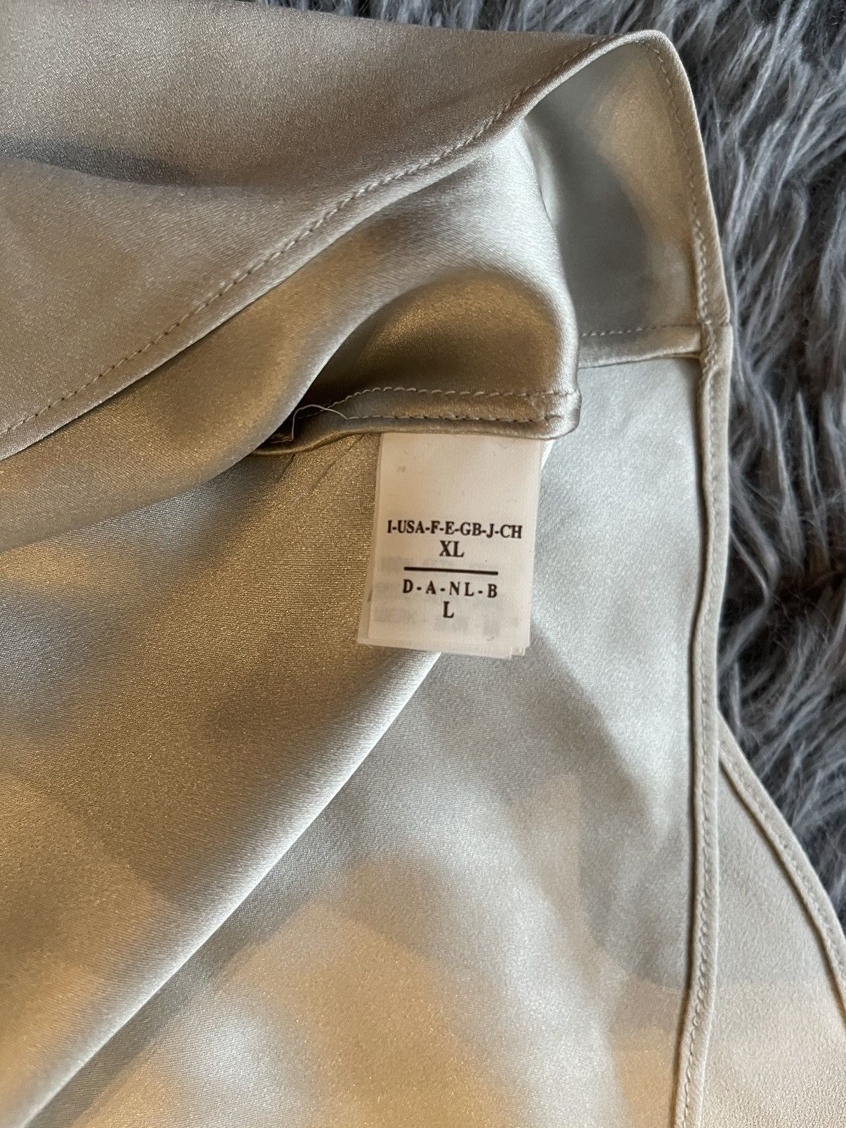Brunello Cucinelli Brunello Cucinelli 100% silk blouse Size L / US 10 / IT 46 - 5 Thumbnail