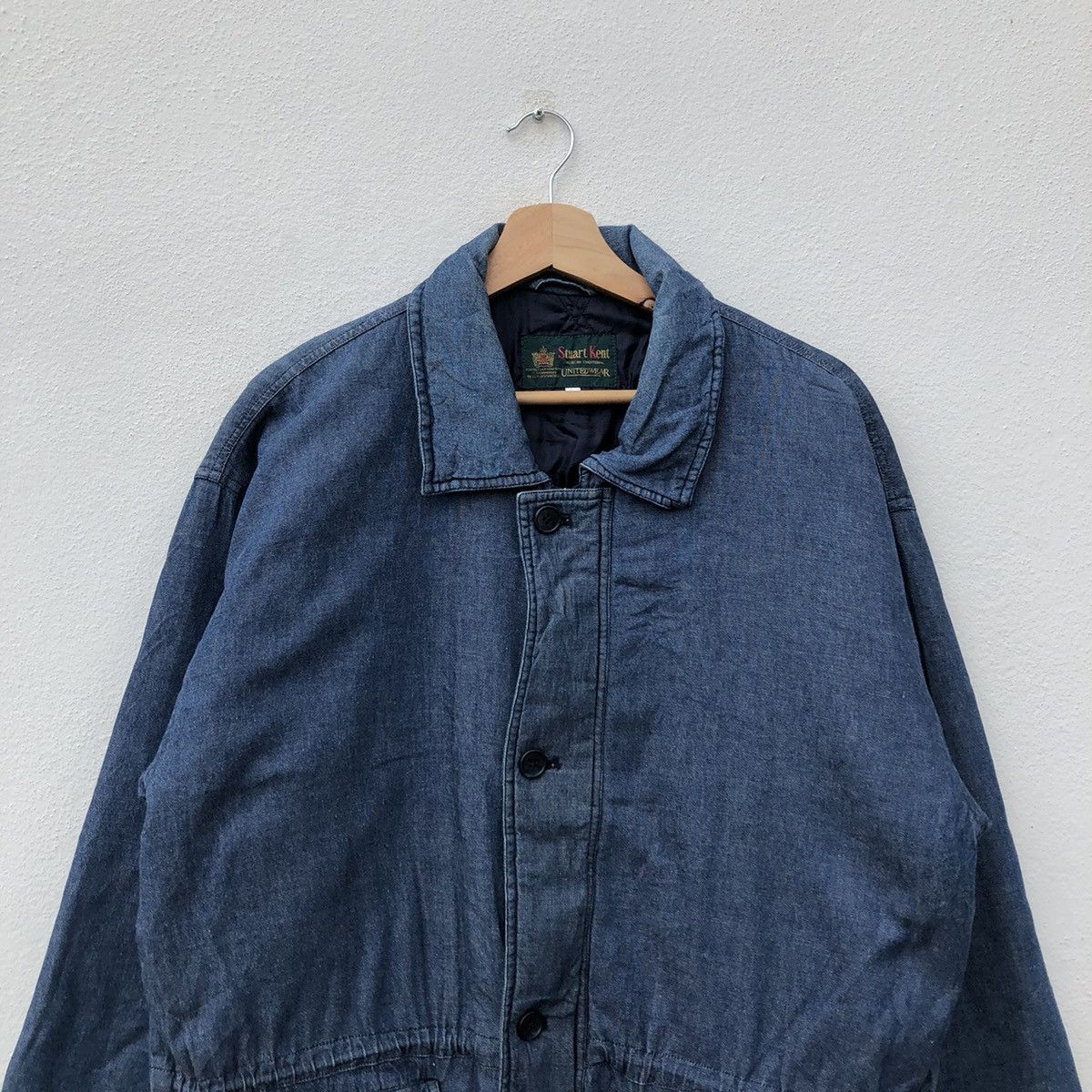 Vintage VINTAGE STUART KENT UNITEDWEAR DENIM JACKET Size US M / EU 48-50 / 2 - 3 Thumbnail