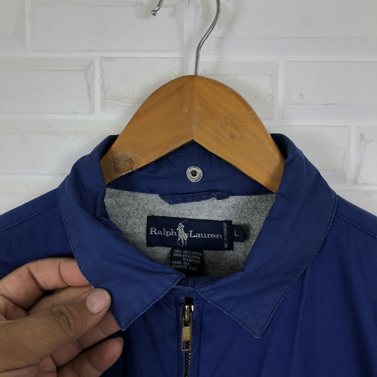 Polo Ralph Lauren BOMBER ZIPPER JACKET POLO RALPH LAUREN RL Size US L / EU 52-54 / 3 - 6 Thumbnail