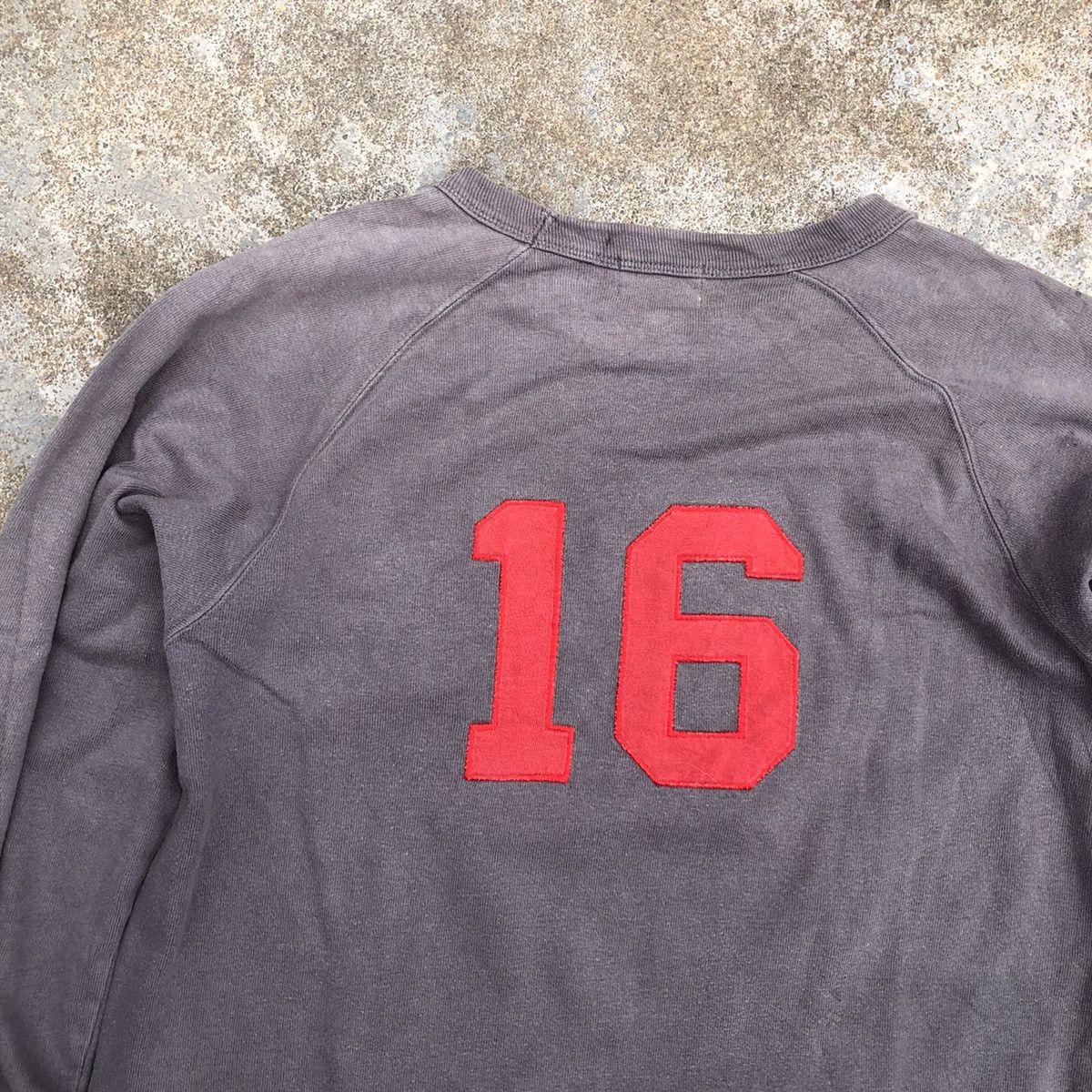 Japanese Brand VINTAGE SWEATSHIRT SQUARE FIELD PATCH BIG LOGO Size US M / EU 48-50 / 2 - 7 Thumbnail