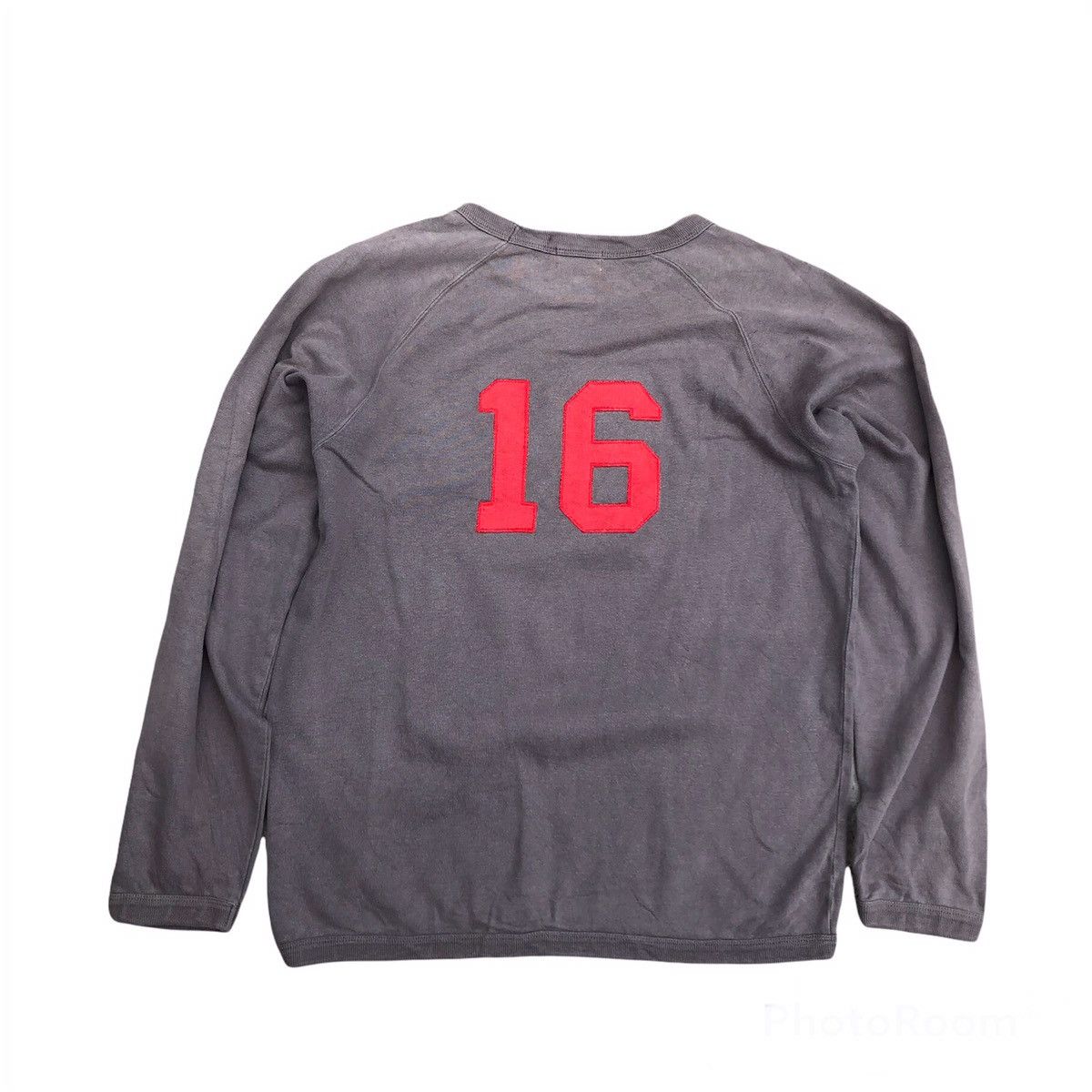 Japanese Brand VINTAGE SWEATSHIRT SQUARE FIELD PATCH BIG LOGO Size US M / EU 48-50 / 2 - 1 Thumbnail