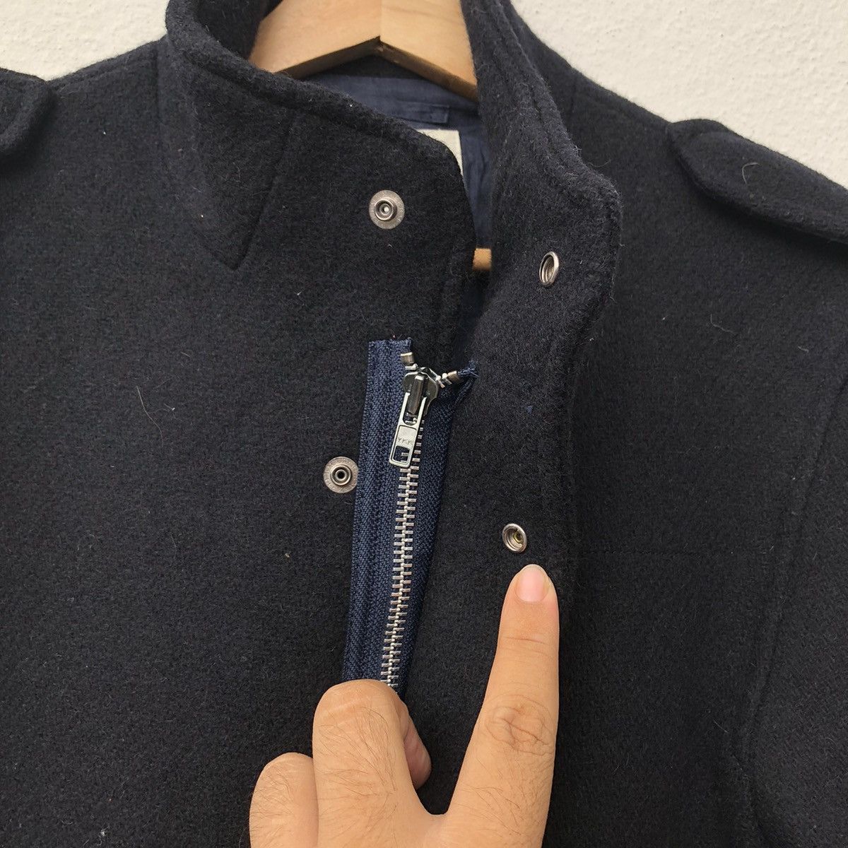 Japanese Brand MULTI POCKET WOOL JACKET BY ABAH HOUSE JAPANESE BRAND Size US M / EU 48-50 / 2 - 10 Thumbnail
