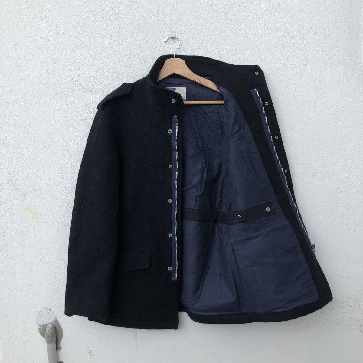 Japanese Brand MULTI POCKET WOOL JACKET BY ABAH HOUSE JAPANESE BRAND Size US M / EU 48-50 / 2 - 11 Thumbnail