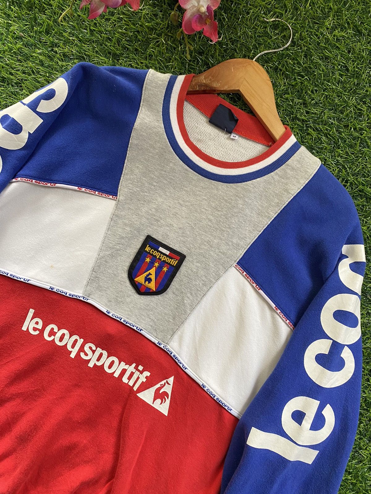 Japanese Brand × Le Coq Sportif × Vintage Vintage Le Coq Sportif France Sweatshirt Size US M / EU 48-50 / 2 - 3 Thumbnail