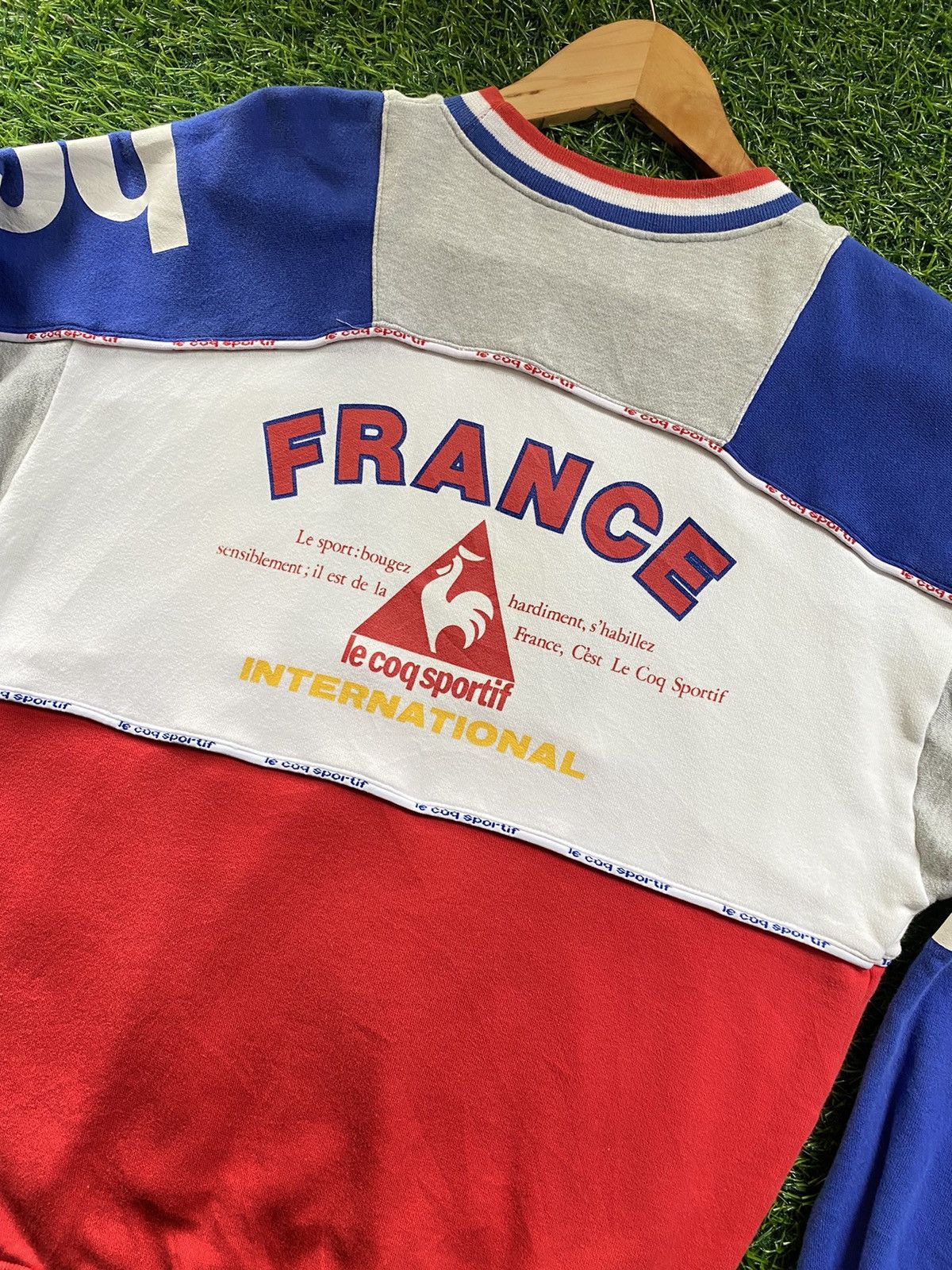 Japanese Brand × Le Coq Sportif × Vintage Vintage Le Coq Sportif France Sweatshirt Size US M / EU 48-50 / 2 - 4 Thumbnail
