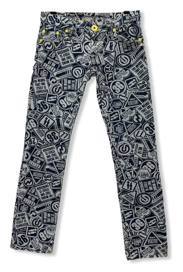 BEST OFFER! Vtg Printed Pants Inspired by Hysteric Glamour!