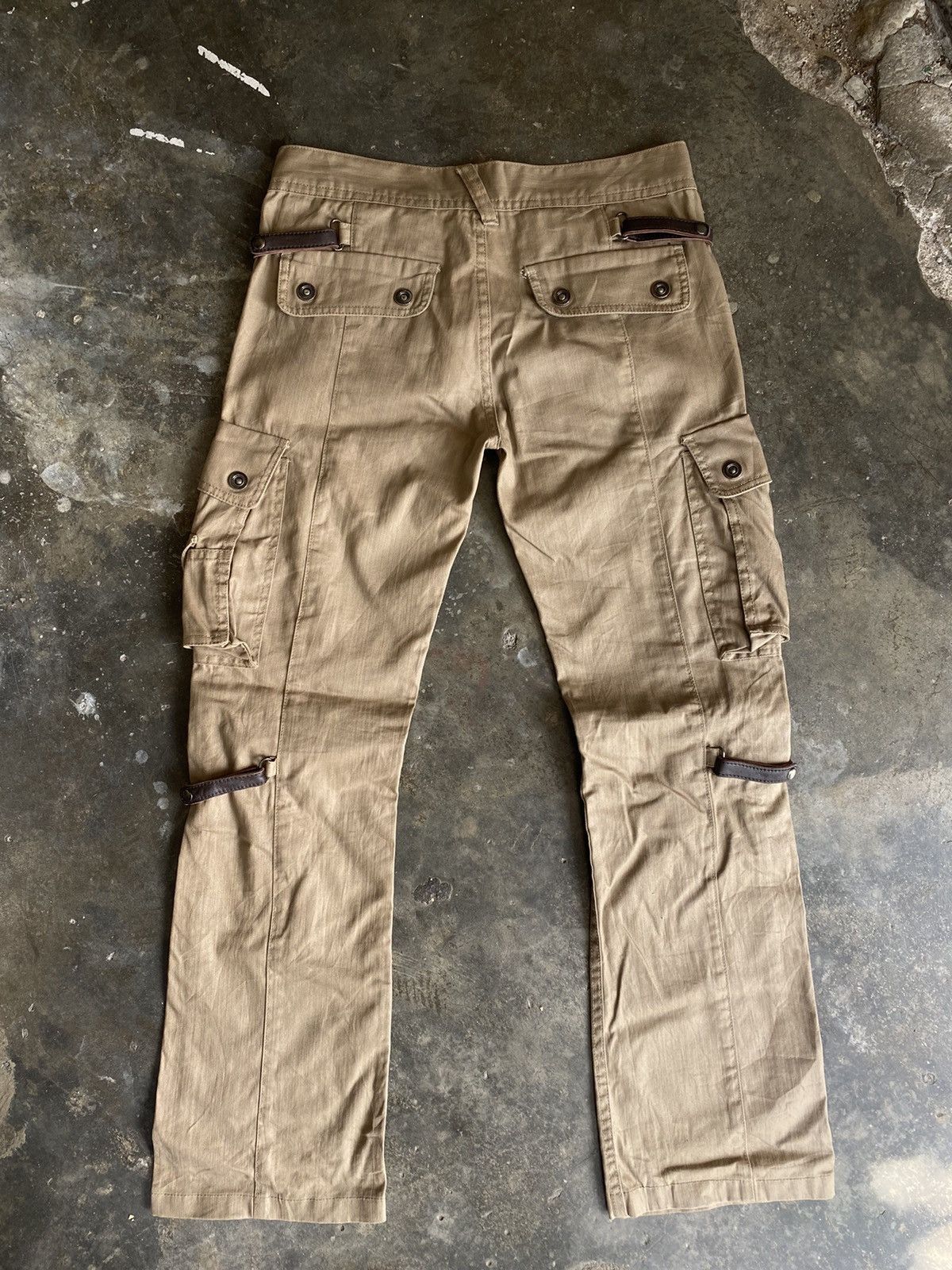 If Six Was Nine Tornado Mart Bondage Flare Pants Size US 32 / EU 48 - 2 Thumbnail