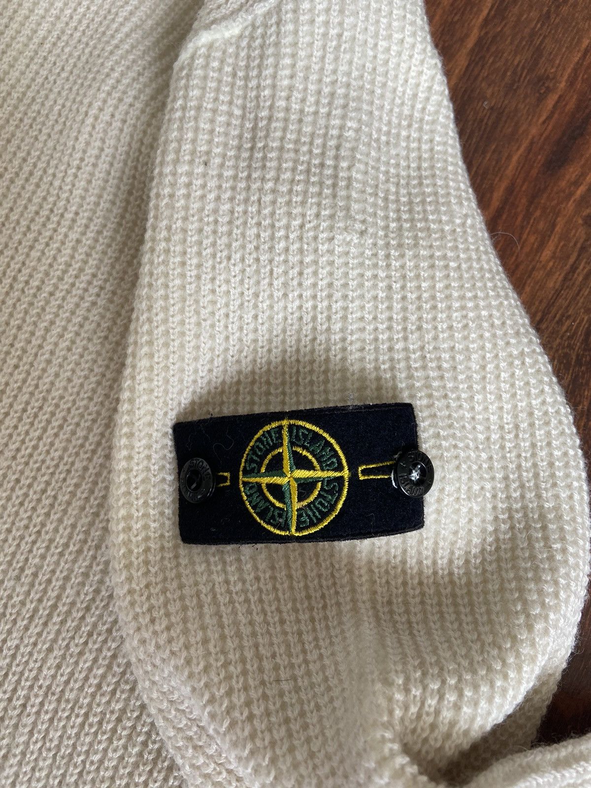 Stone Island Stone Island Junior Wool Hoodie Size US S / EU 44-46 / 1 - 4 Thumbnail