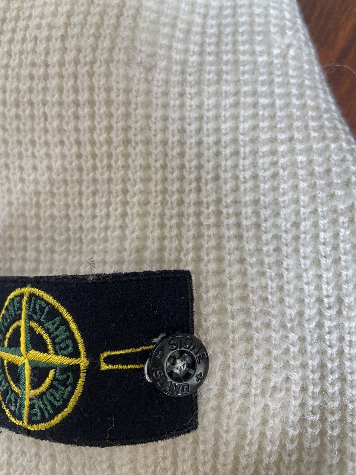 Stone Island Stone Island Junior Wool Hoodie Size US S / EU 44-46 / 1 - 5 Thumbnail