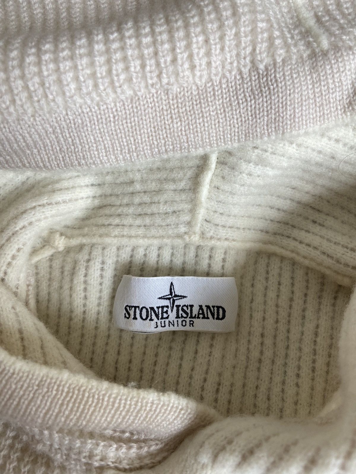 Stone Island Stone Island Junior Wool Hoodie Size US S / EU 44-46 / 1 - 9 Thumbnail