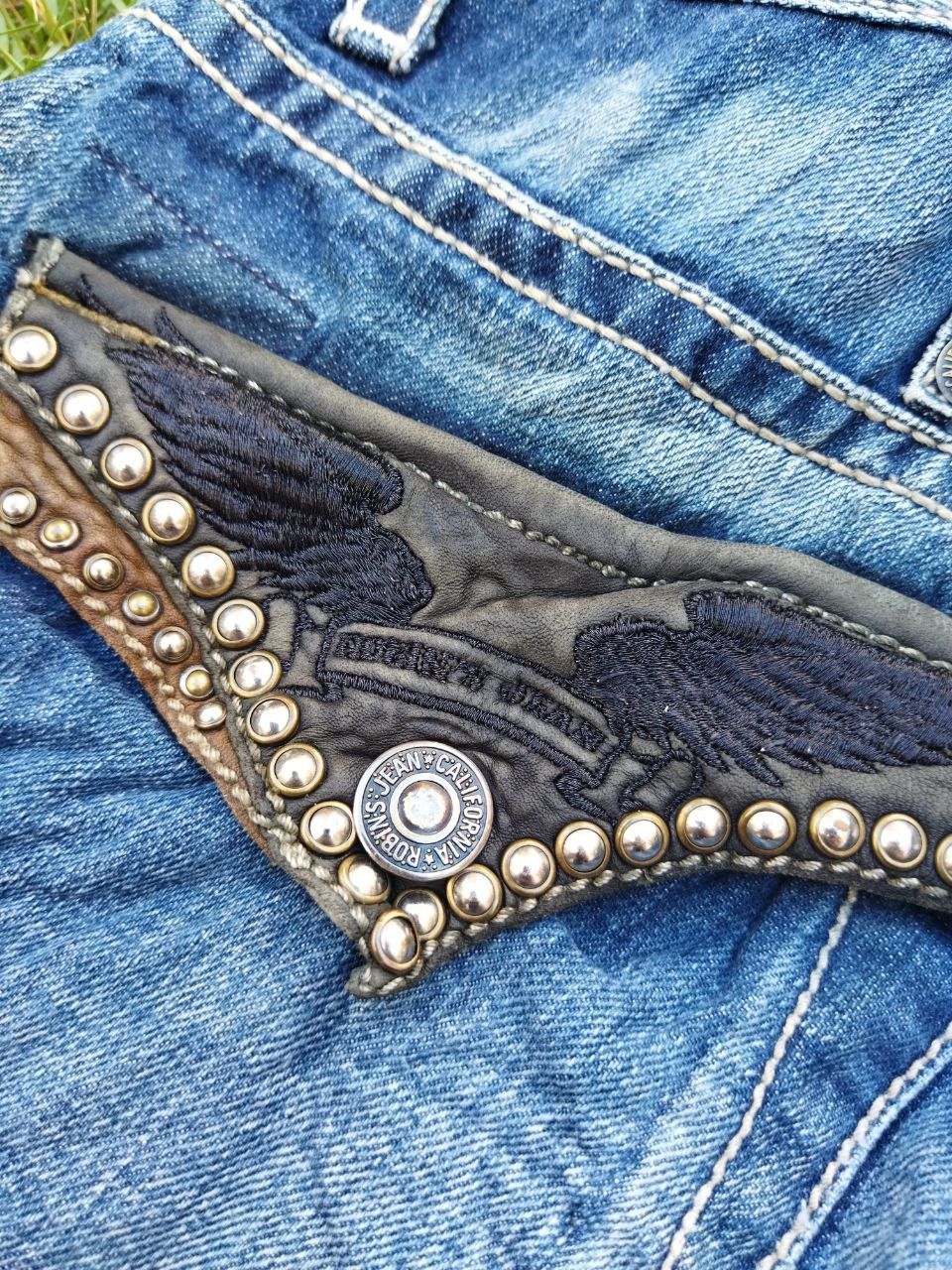 Robins Jeans Vintage Robins Jeans Distressed Jeans - Size 34 Size US 34 / EU 50 - 5 Thumbnail