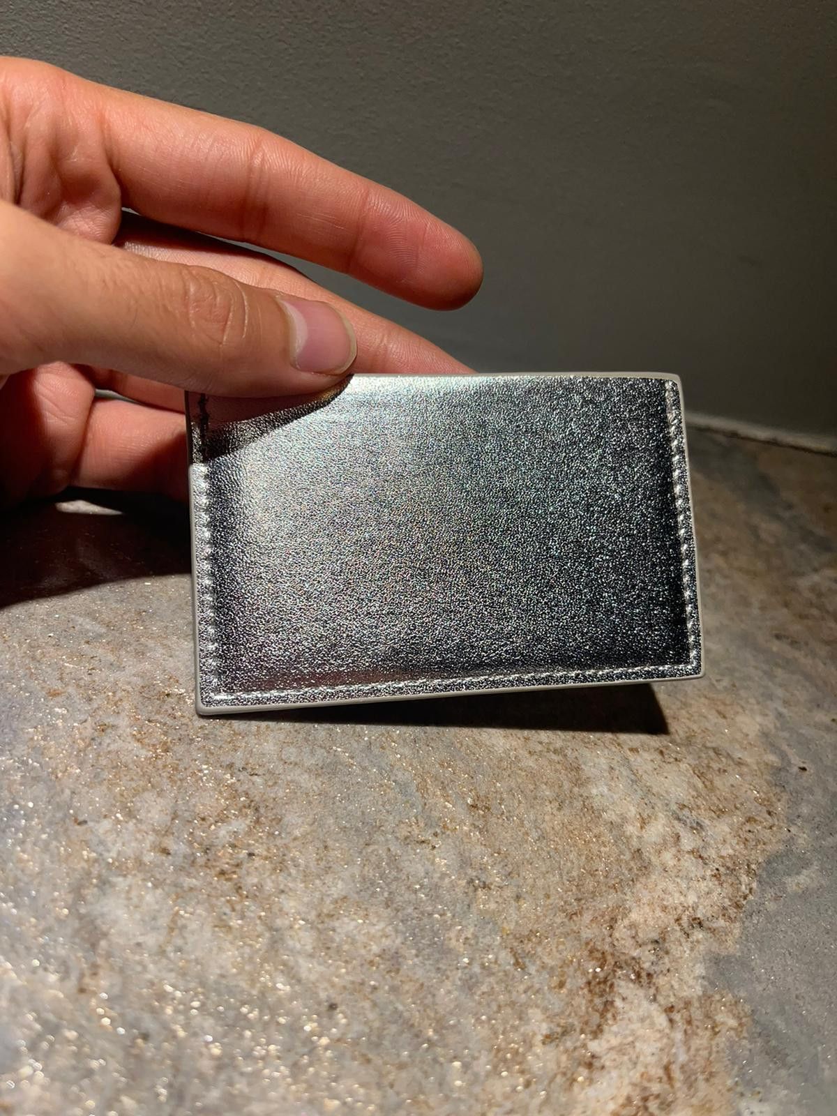 Tom Ford o1rshd1 Mirror/Card Holder Wallet in Silver Size ONE SIZE - 10 Thumbnail
