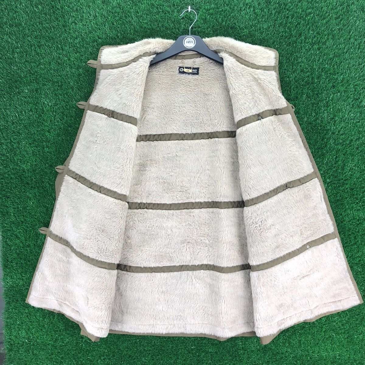 Japanese Brand Vintage 80's Duffle Coat Sherpa Lining by Jojana Sports Size US S / EU 44-46 / 1 - 8 Thumbnail