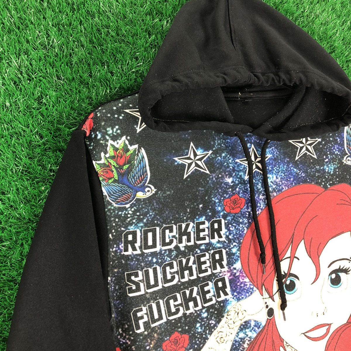 Japanese Brand Rocker Sucker Fucker Tattoo Cartoon Girl Size US S / EU 44-46 / 1 - 2 Thumbnail