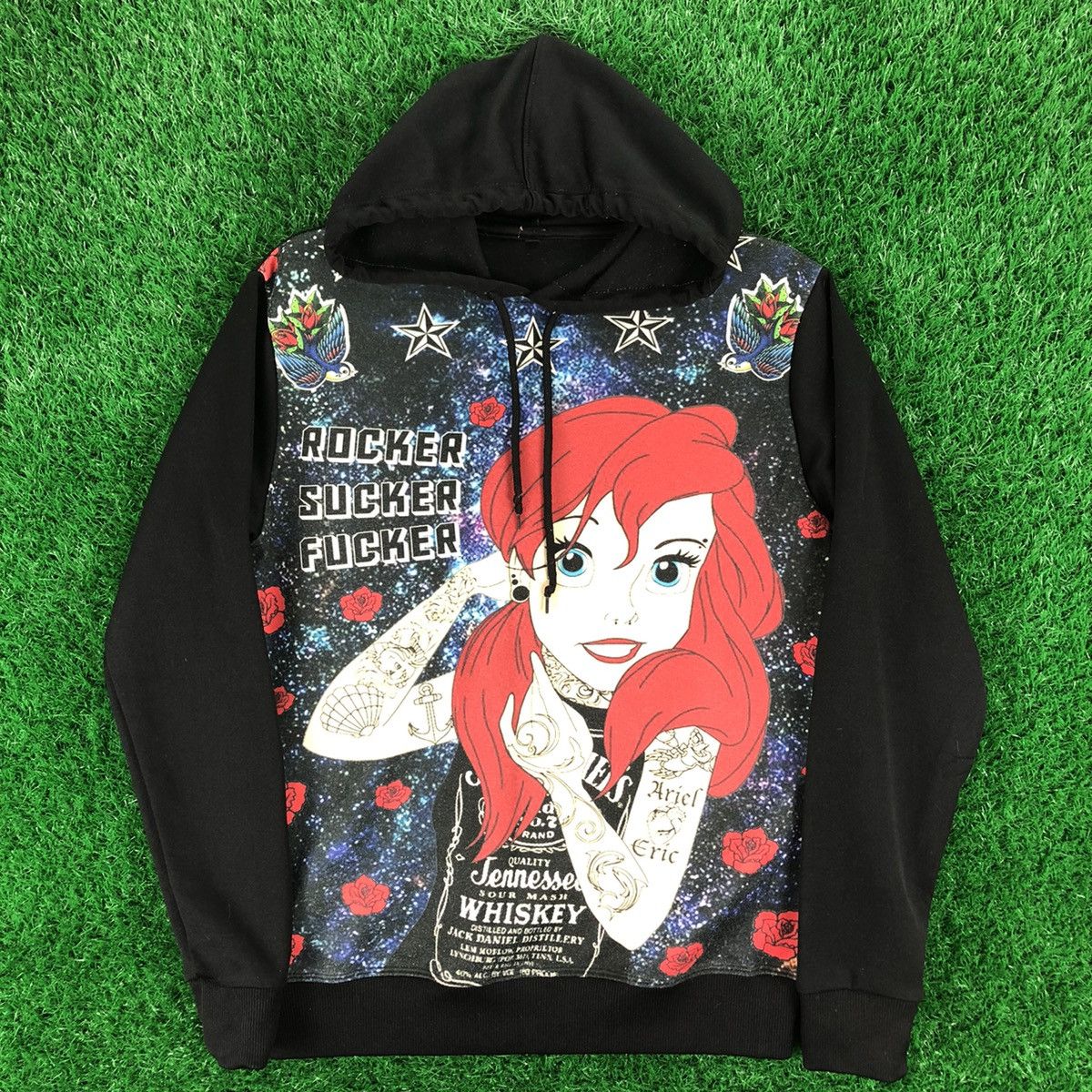 Japanese Brand Rocker Sucker Fucker Tattoo Cartoon Girl Size US S / EU 44-46 / 1 - 1 Thumbnail