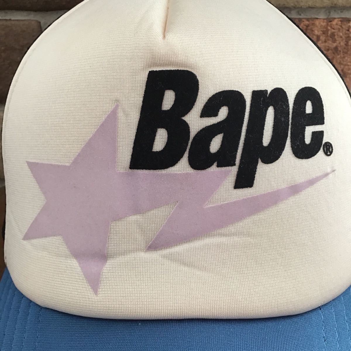 Bape 🔥Shizuoka limited🔥 BAPESTA logo trucker hat mesh cap star Size ONE SIZE - 2 Thumbnail