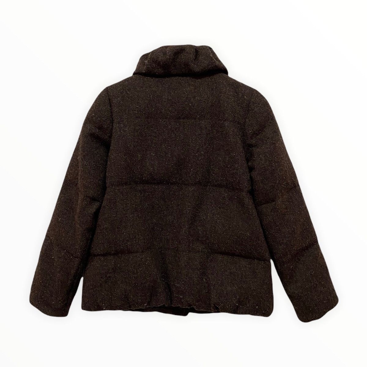 Harris Tweed HARRIS TWEED 100% PURE NEW WOOL PUFFER DOWN JACKET WINTER Size US M / EU 48-50 / 2 - 2 Thumbnail