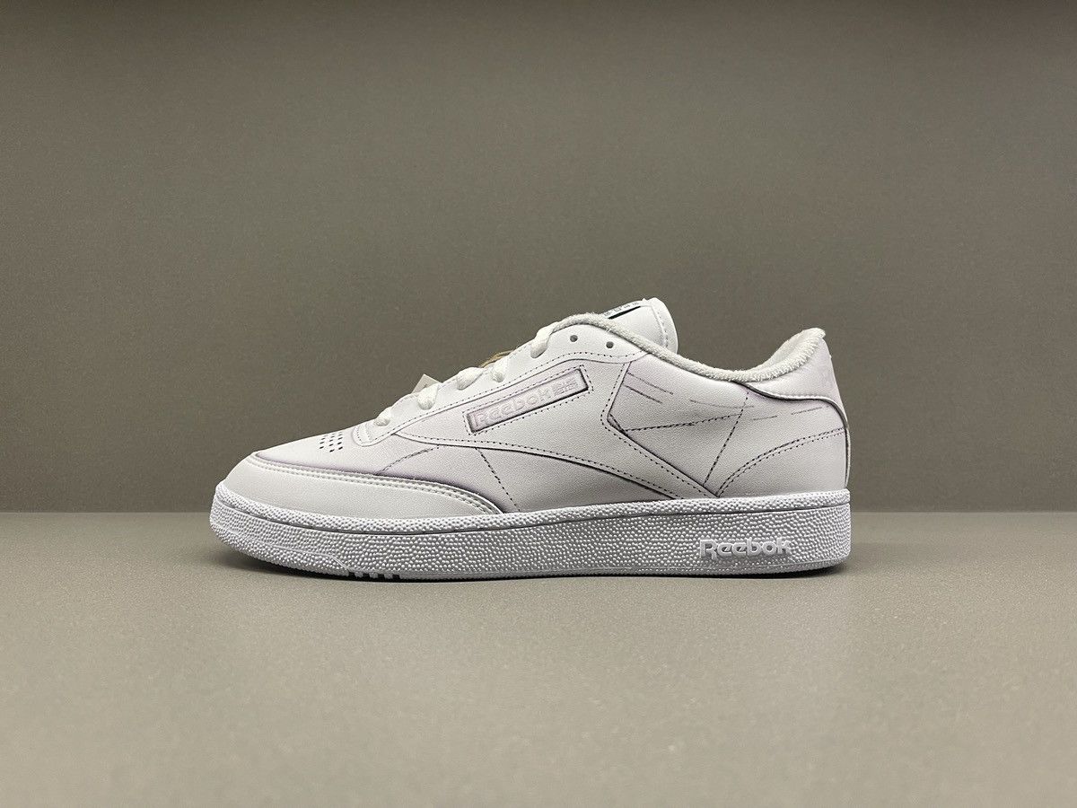 Maison Margiela × Reebok Reebok Club C Maison Margiela White Size US 6 / EU 39 - 4 Thumbnail
