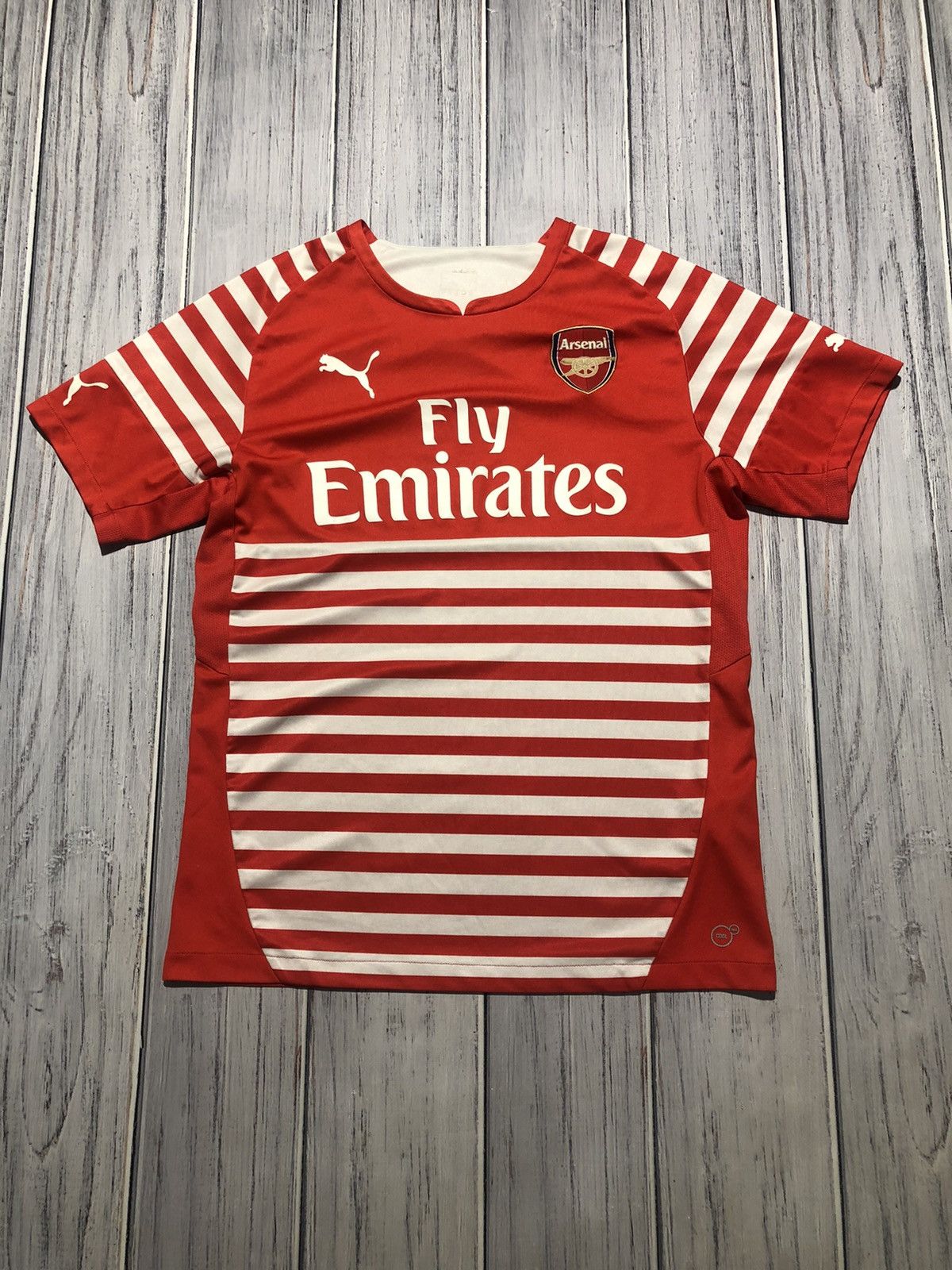 Puma Arsenal 2014 2015 Pre Match Training Shirt Soccer Jersey Size US M / EU 48-50 / 2 - 1 Thumbnail