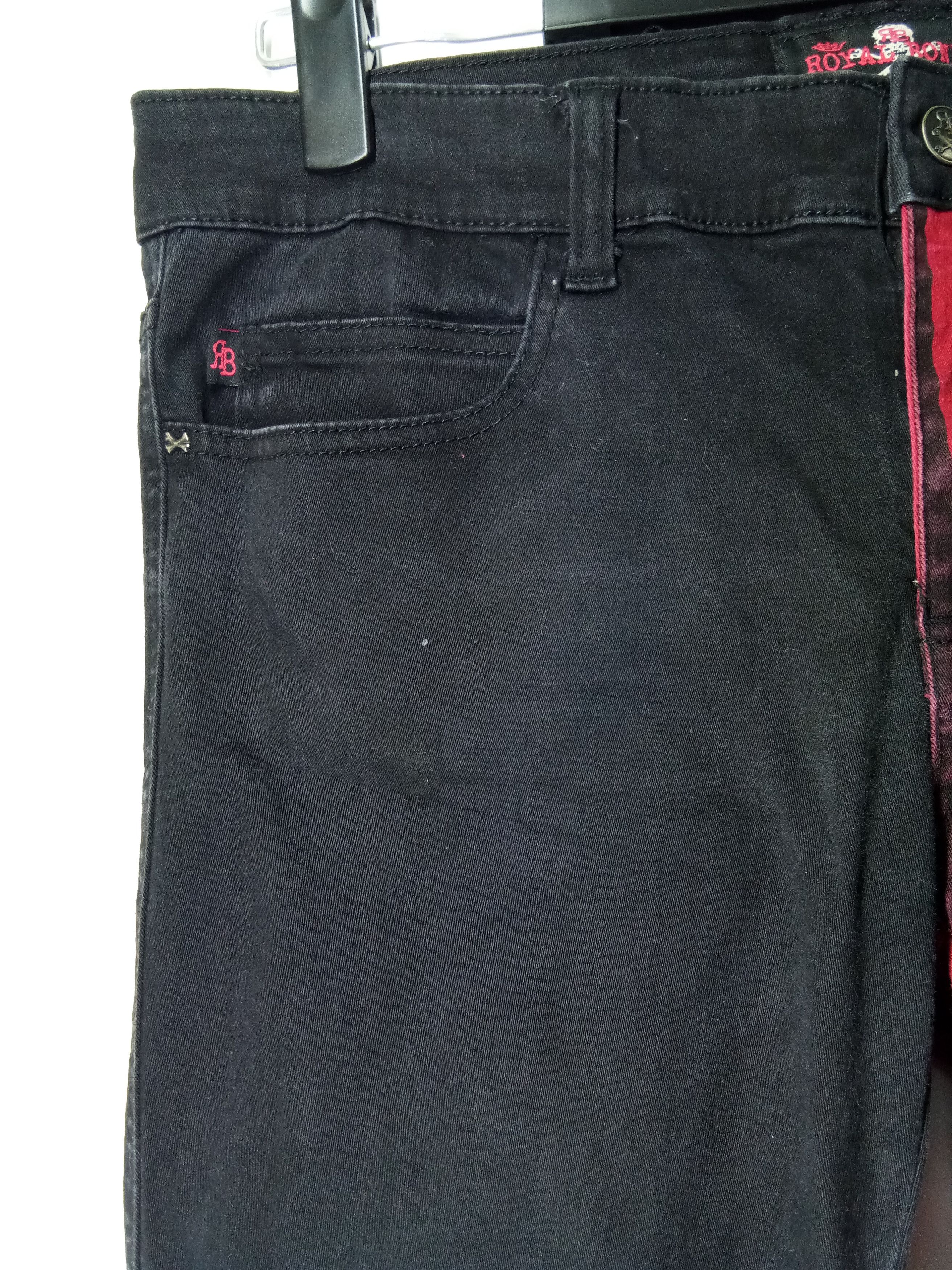 Japanese Brand BADASS ROYAL BONES SKINNY JEANS , HARLEQUIN / CIRCUS CLOWN Size US 35 - 8 Thumbnail