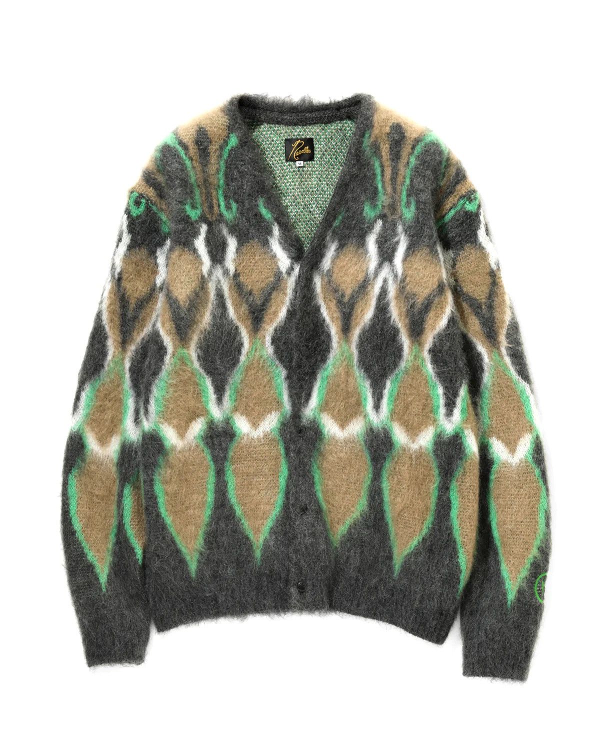 image of Hidden Ny Mohair Cardigan - Psychedelic - Xs, Men's