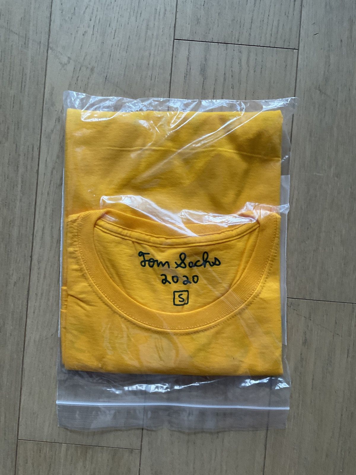 Tom Sachs Tom Sachs Logjam Longsleeve Tee T-shirt Yellow New Sold Out Size US S / EU 44-46 / 1 - 2 Thumbnail