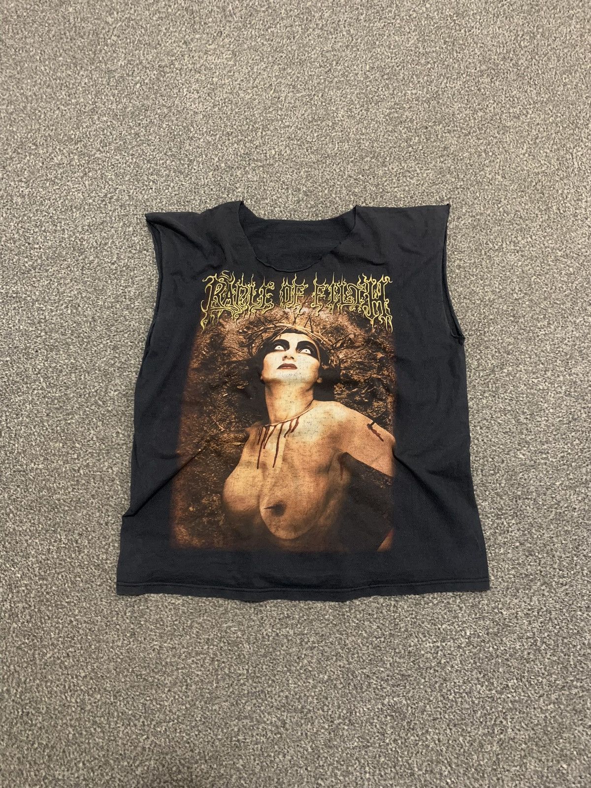 Vintage Vintage Cradle Of Filth Cursed Above All Men Tank Top Tee Size US L / EU 52-54 / 3 - 1 Thumbnail