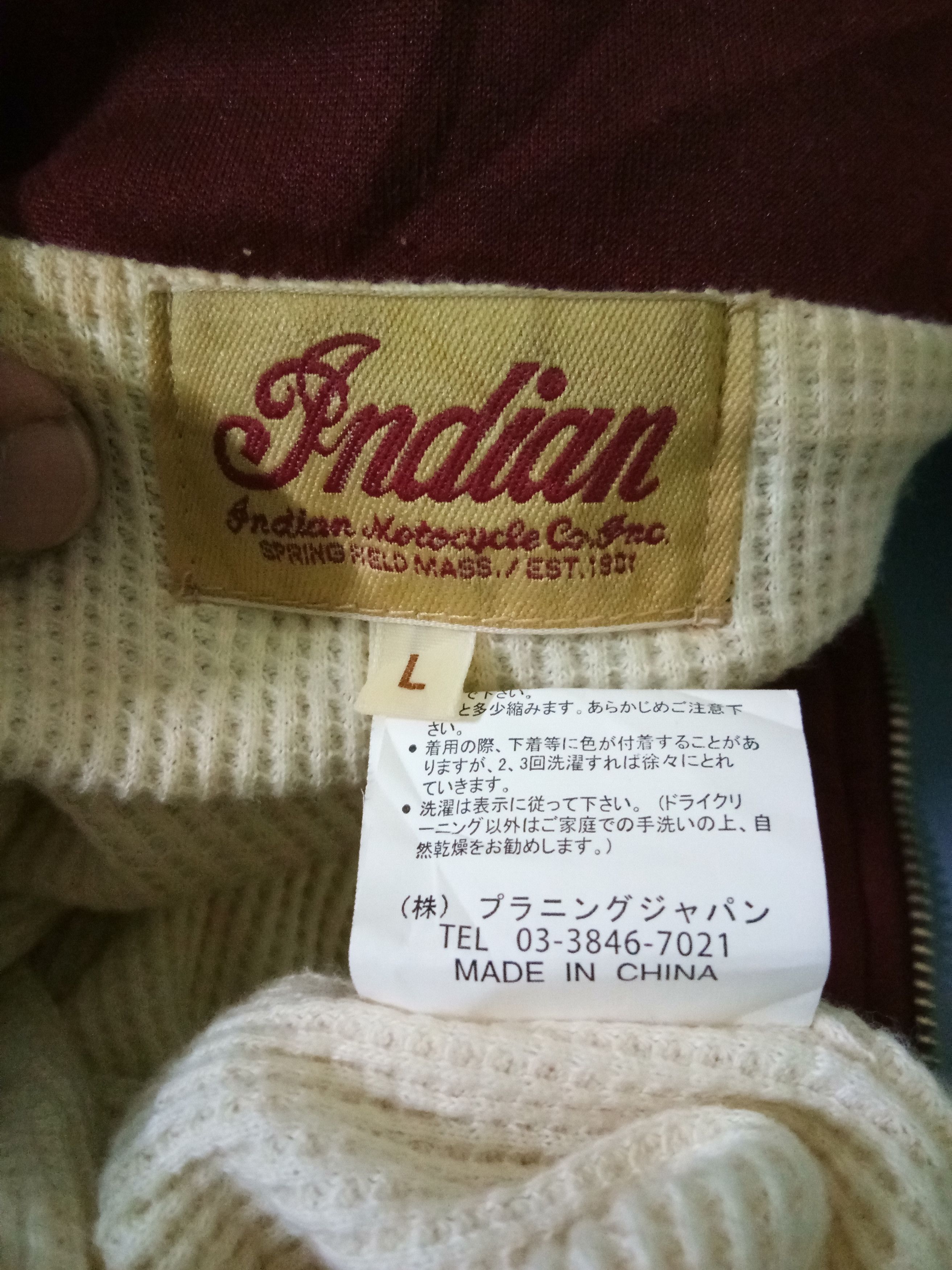 Indian Motorcycle Indian Motorcyles Size US L / EU 52-54 / 3 - 4 Thumbnail