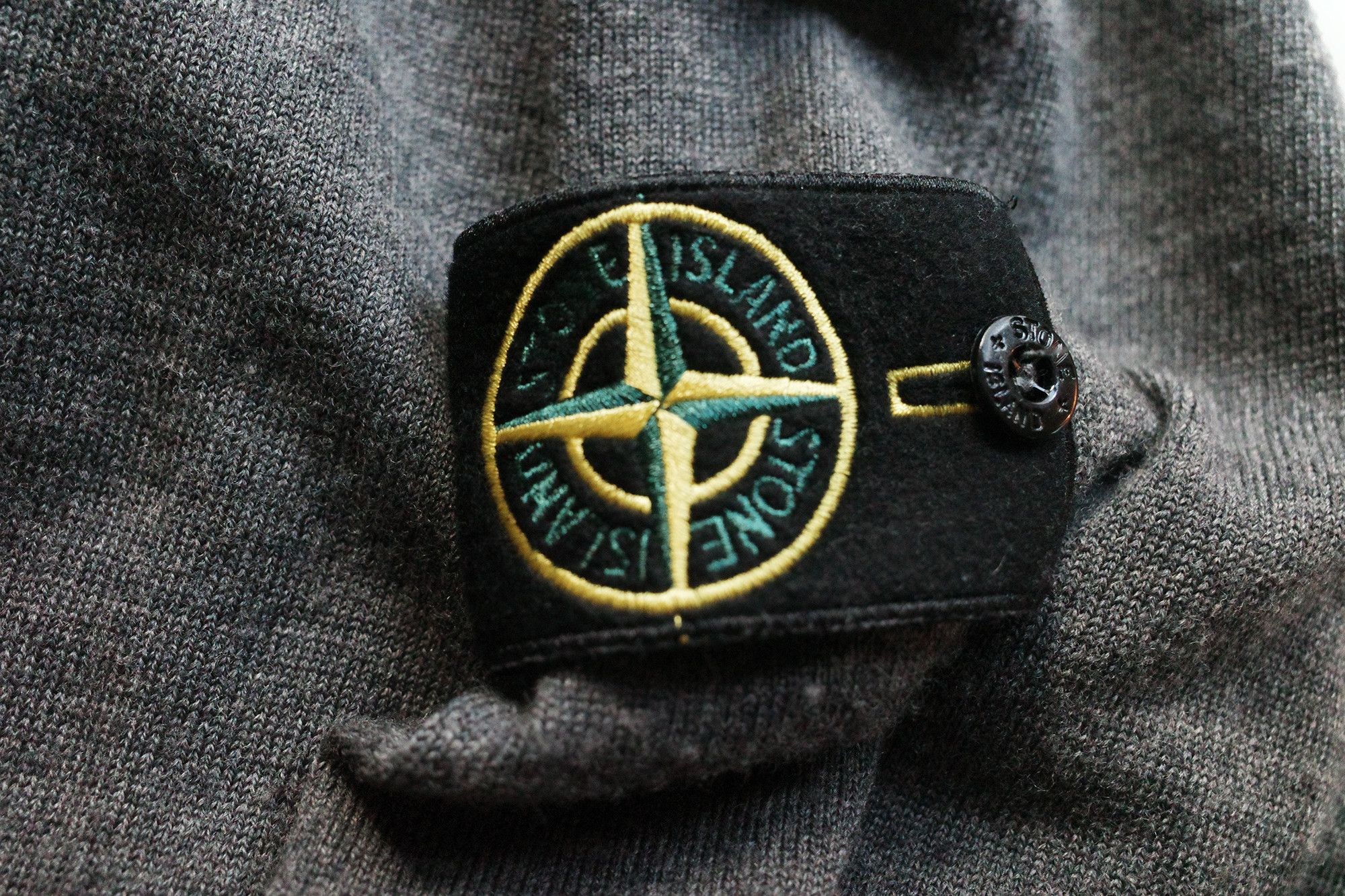 Stone Island Stone Island Cardigan Gray Wool Size US S / EU 44-46 / 1 - 4 Thumbnail