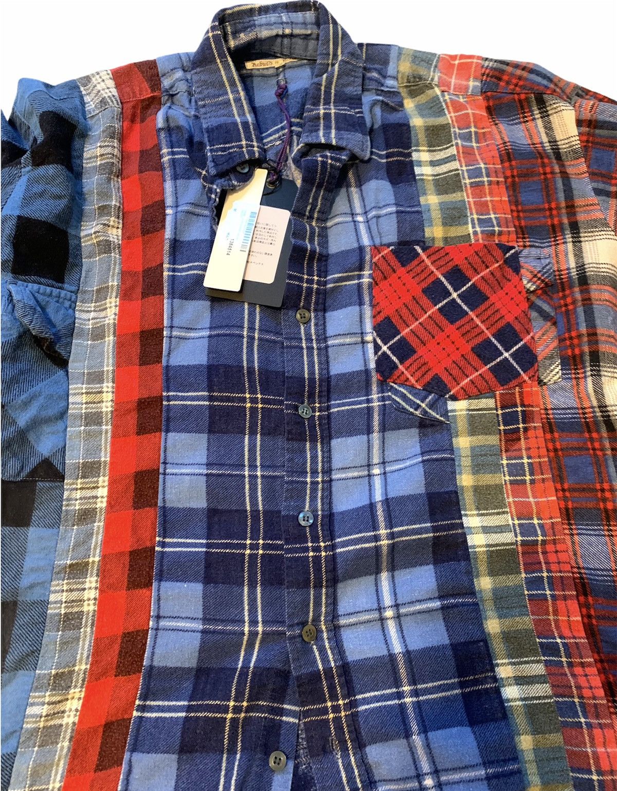 Needles Needles Rebuild Flannel Size US M / EU 48-50 / 2 - 2 Thumbnail