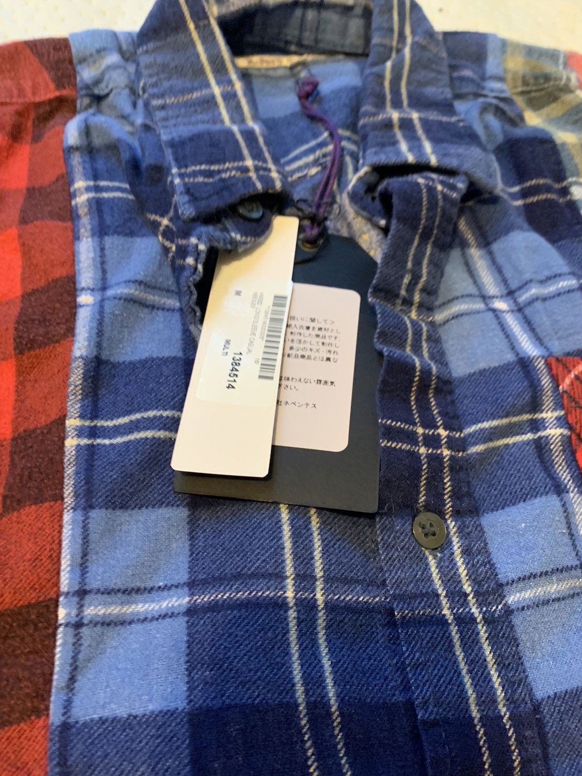 Needles Needles Rebuild Flannel Size US M / EU 48-50 / 2 - 6 Thumbnail
