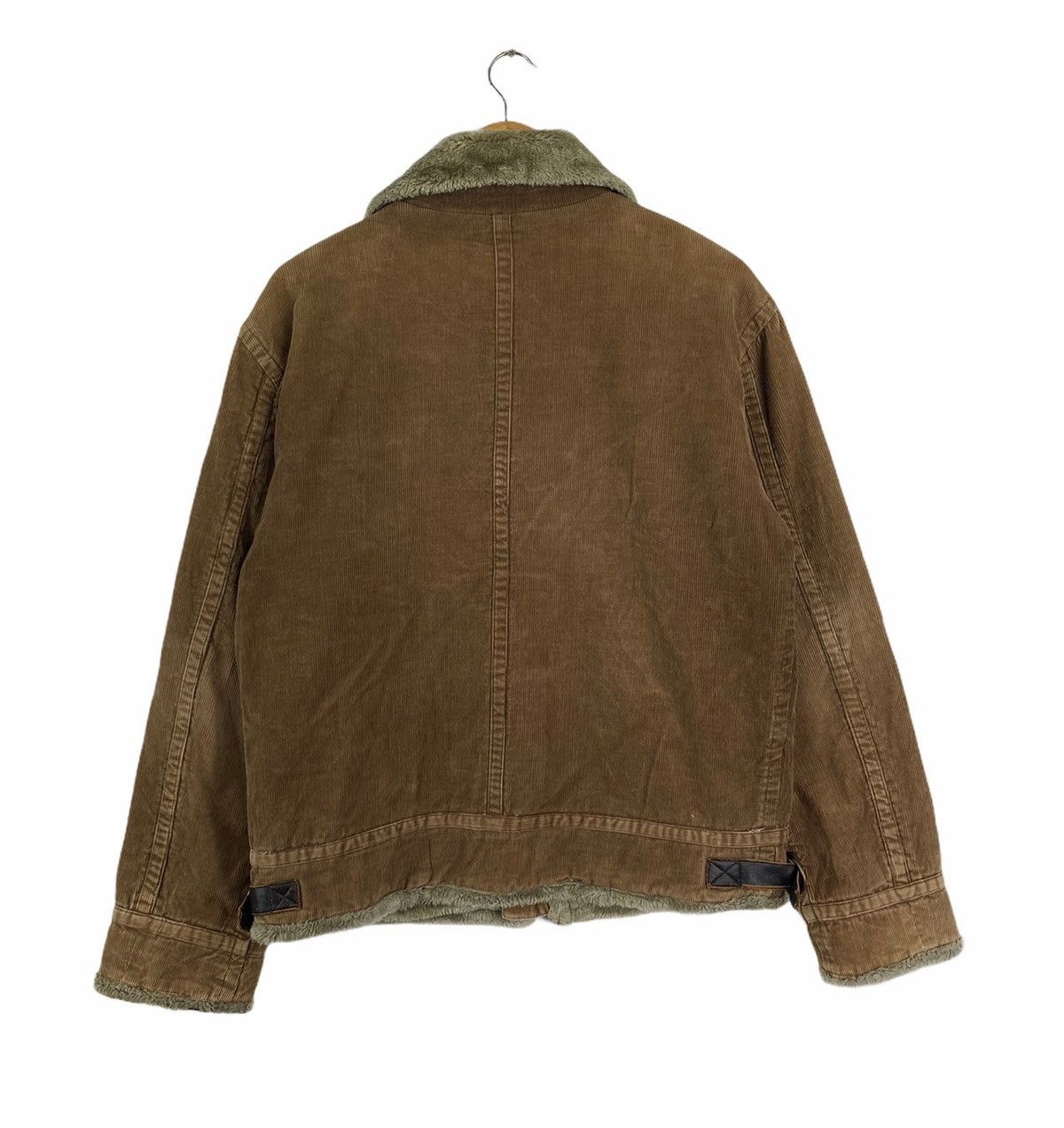 Vintage VINTAGE JUNGLE STORM B-3 DESIGN CODUROY ZIPPER JACKET Size US M / EU 48-50 / 2 - 3 Thumbnail
