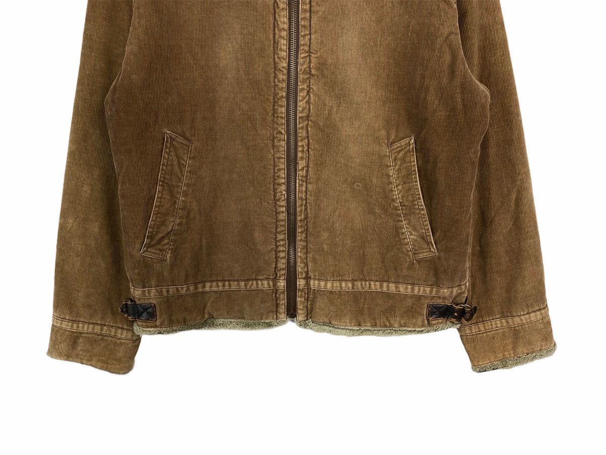 Vintage VINTAGE JUNGLE STORM B-3 DESIGN CODUROY ZIPPER JACKET Size US M / EU 48-50 / 2 - 6 Thumbnail