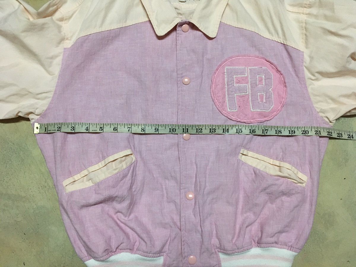 Japanese Brand Japanese Brand Fancy Ball Bomber Jacket Colour Block Size US M / EU 48-50 / 2 - 6 Thumbnail