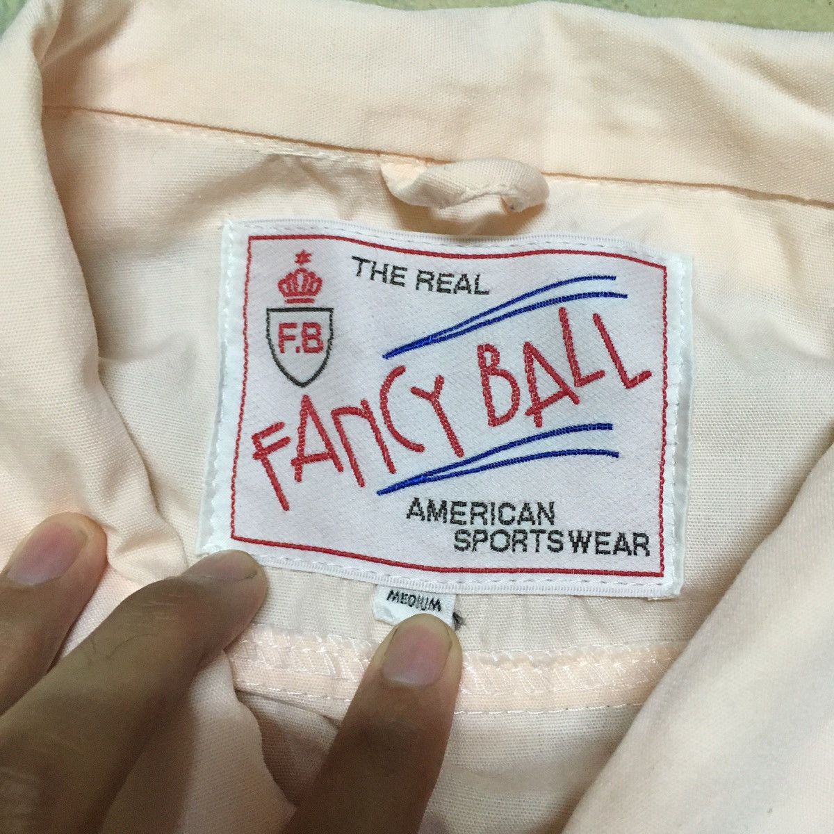 Japanese Brand Japanese Brand Fancy Ball Bomber Jacket Colour Block Size US M / EU 48-50 / 2 - 4 Thumbnail
