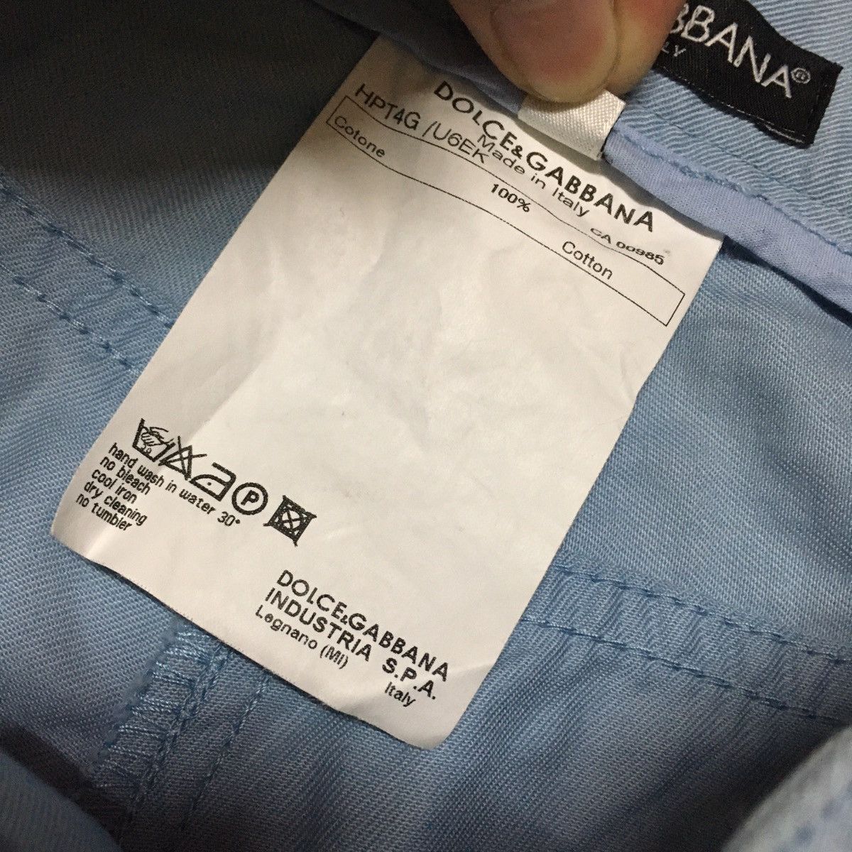 Dolce & Gabbana Dolce & Gabbana made in Italy Casual Pants Size US 30 / EU 46 - 9 Thumbnail