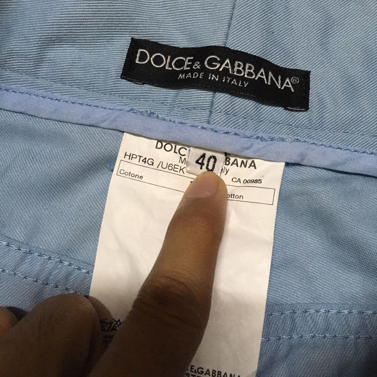 Dolce & Gabbana Dolce & Gabbana made in Italy Casual Pants Size US 30 / EU 46 - 8 Thumbnail