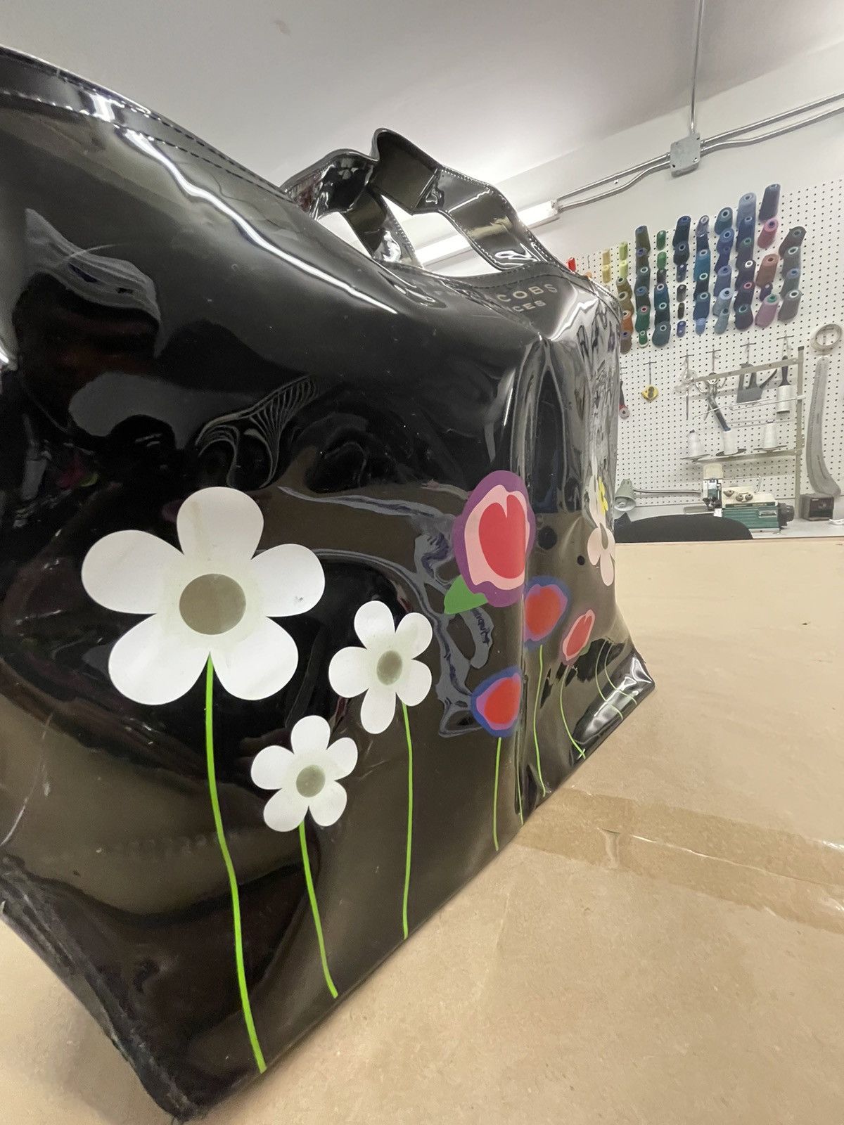 Marc Jacobs Black floral Marc Jacobs tote-bag/purse Size ONE SIZE - 3 Thumbnail