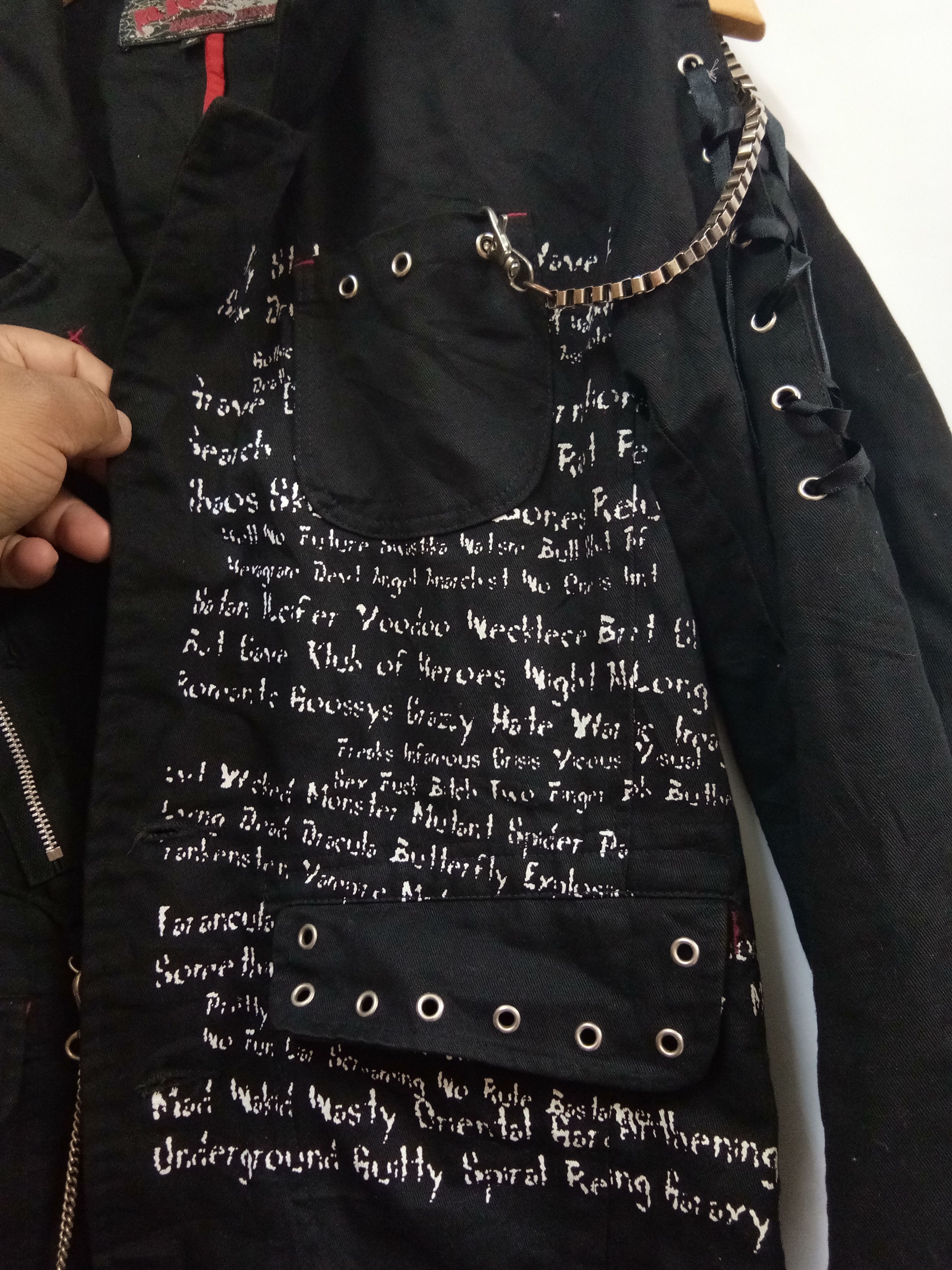 Japanese Brand KEYSTATION THE UK PUNK FASHION BLAZER Size US S / EU 44-46 / 1 - 5 Thumbnail