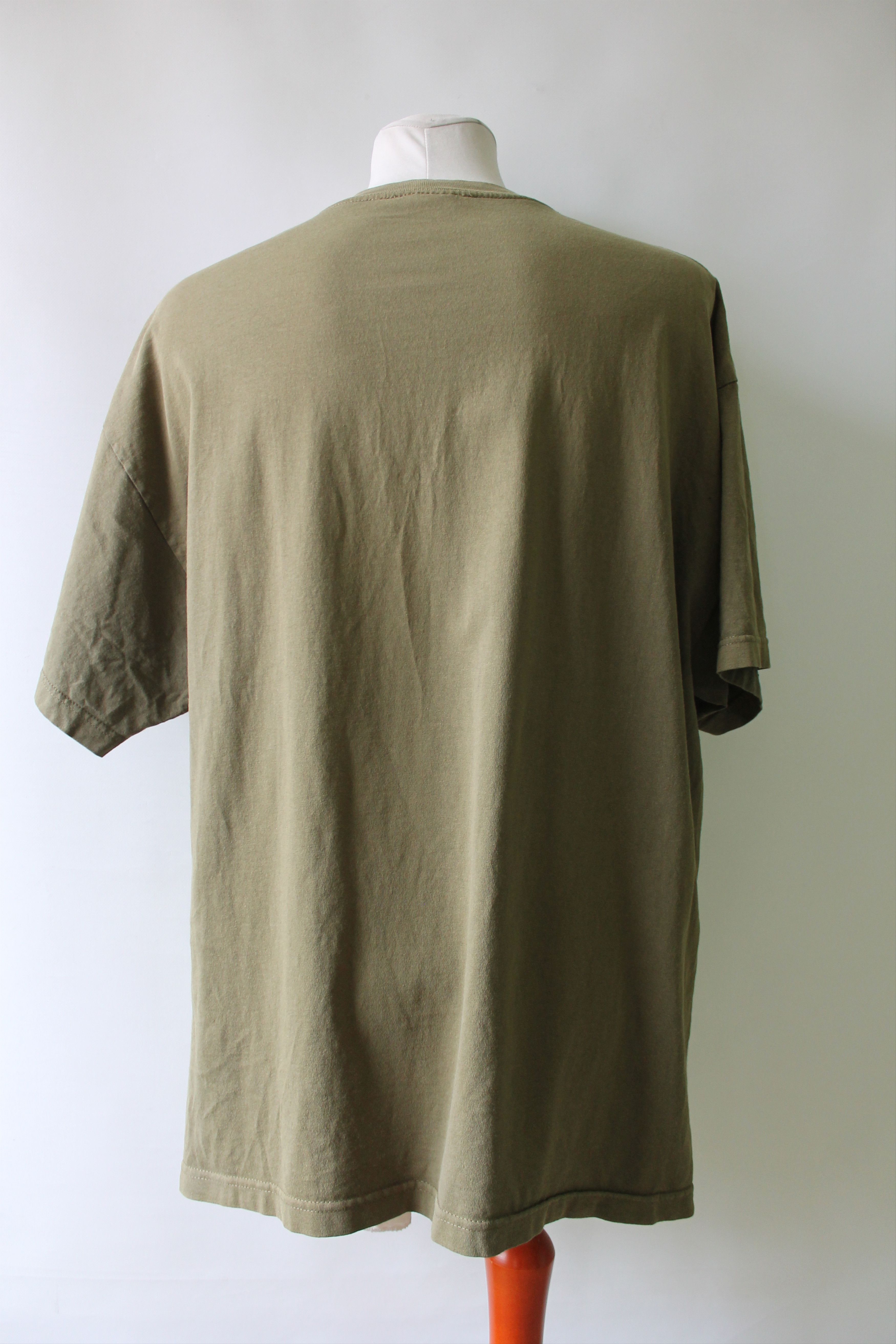 Vintage 2009 M&M's Vintage khaki / olive t shirt Short sleeve Size US XXL / EU 58 / 5 - 8 Thumbnail