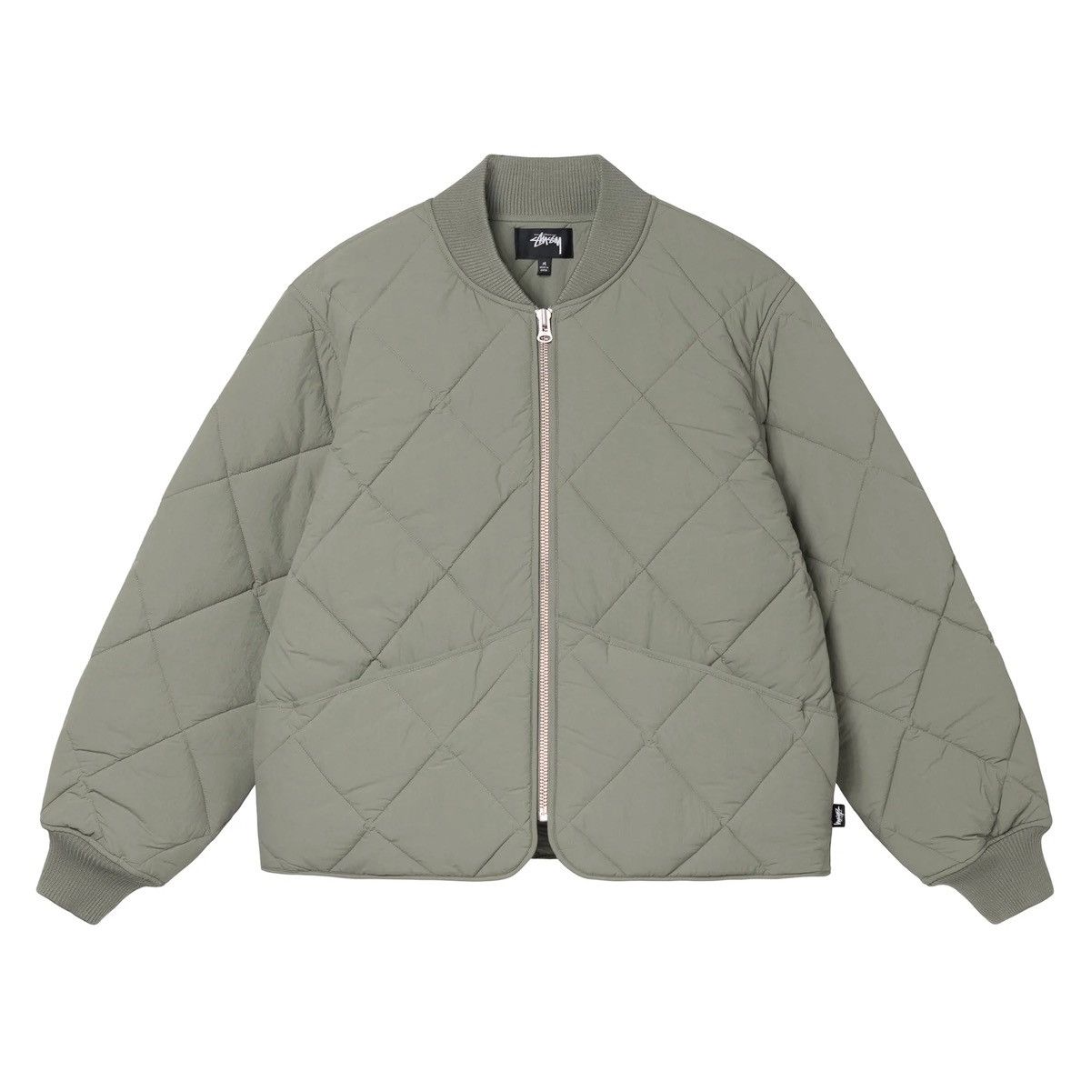 Stussy Stussy Dice Quilted Liner Jacket Olive rare small SOLD OUT Size US S / EU 44-46 / 1 - 2 Thumbnail