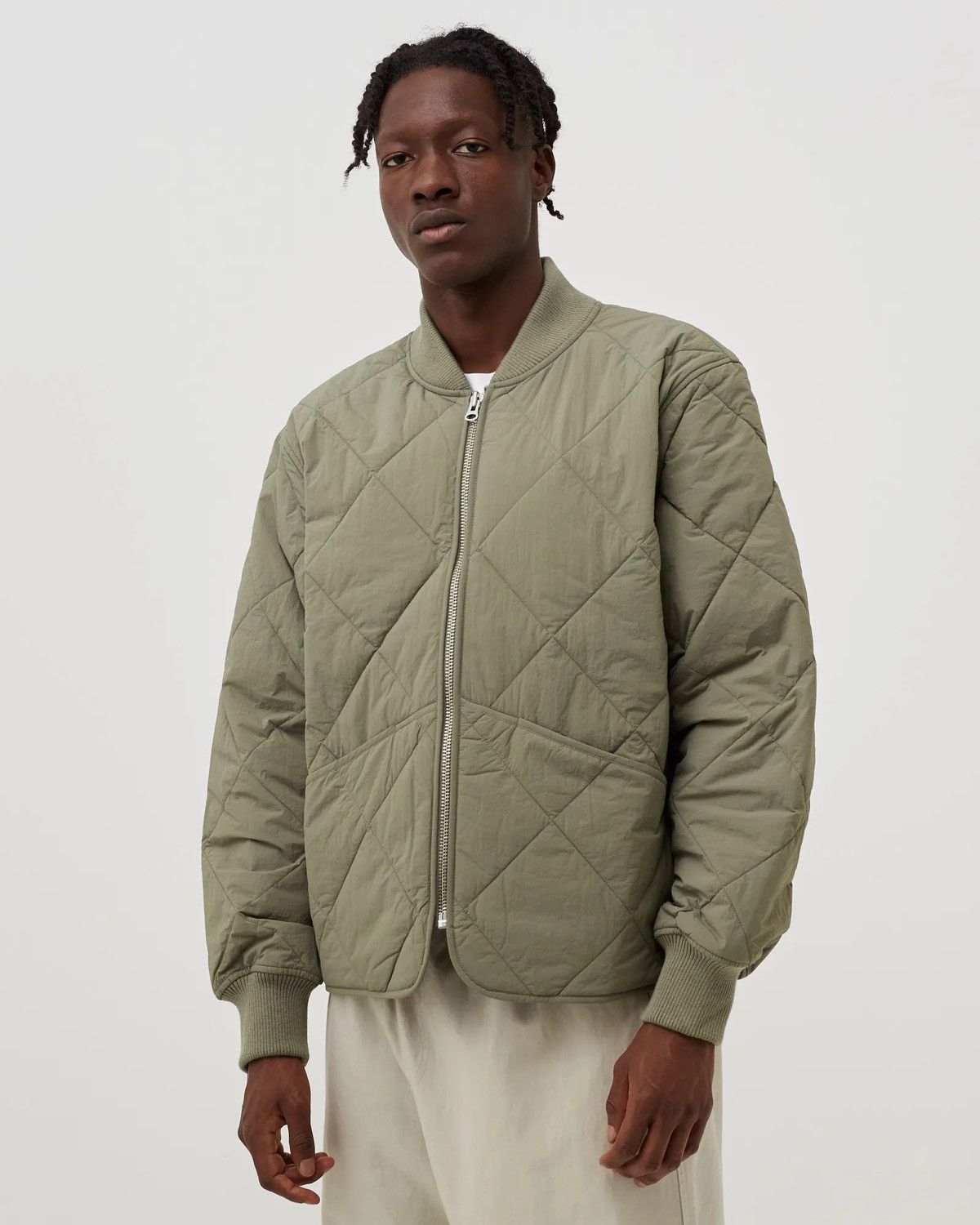 Stussy Stussy Dice Quilted Liner Jacket Olive rare small SOLD OUT Size US S / EU 44-46 / 1 - 7 Thumbnail