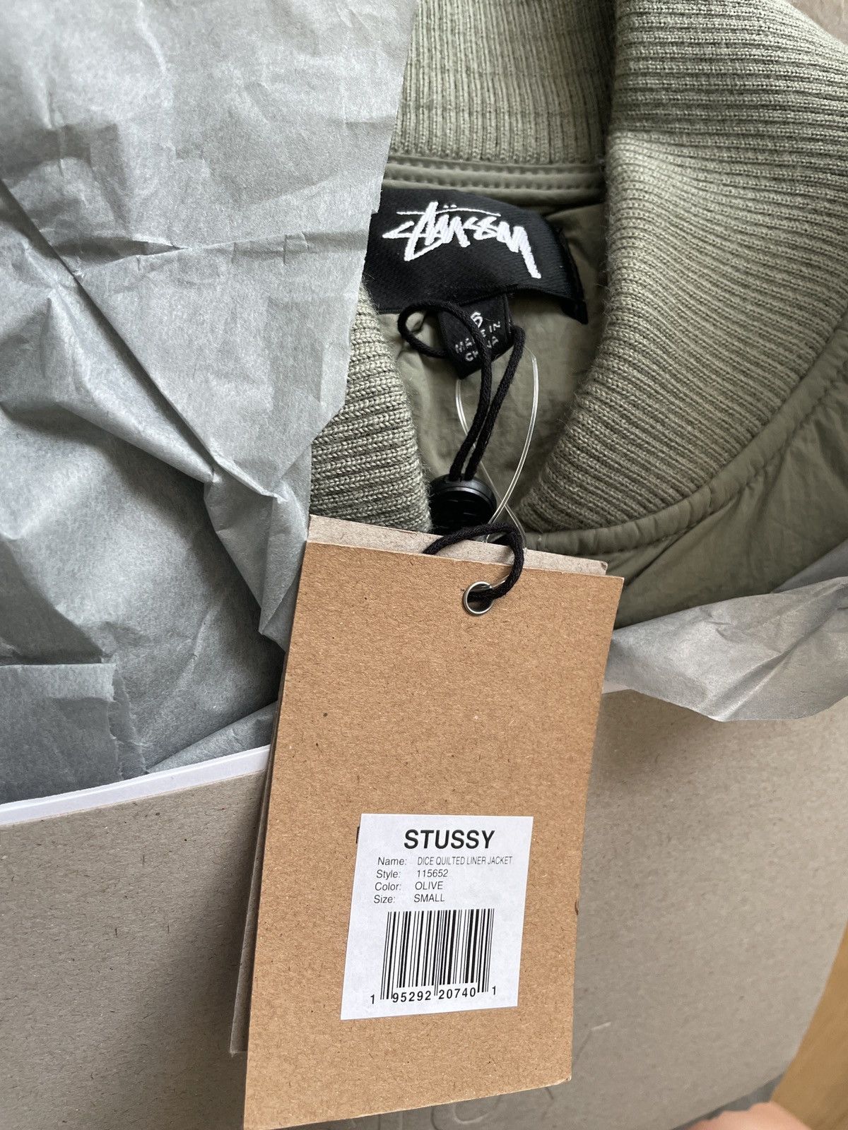 Stussy Stussy Dice Quilted Liner Jacket Olive rare small SOLD OUT Size US S / EU 44-46 / 1 - 11 Thumbnail